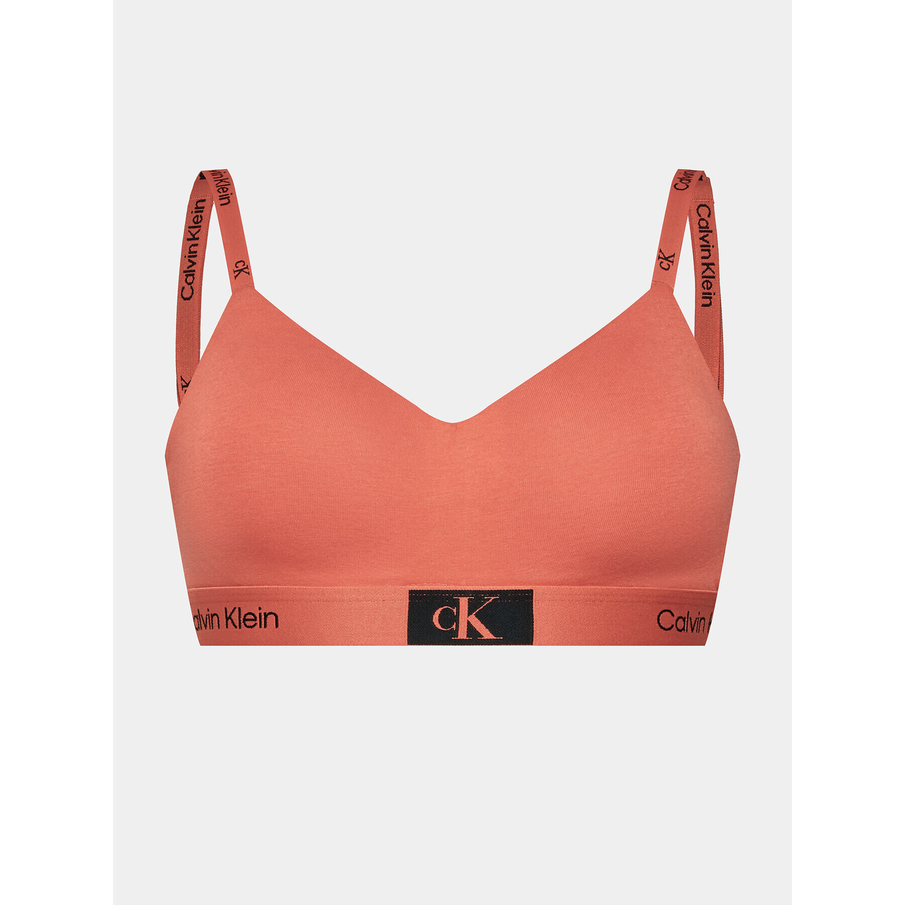 Calvin Klein Underwear Trikotni nedrček 000QF7218E Oranžna - Pepit.si