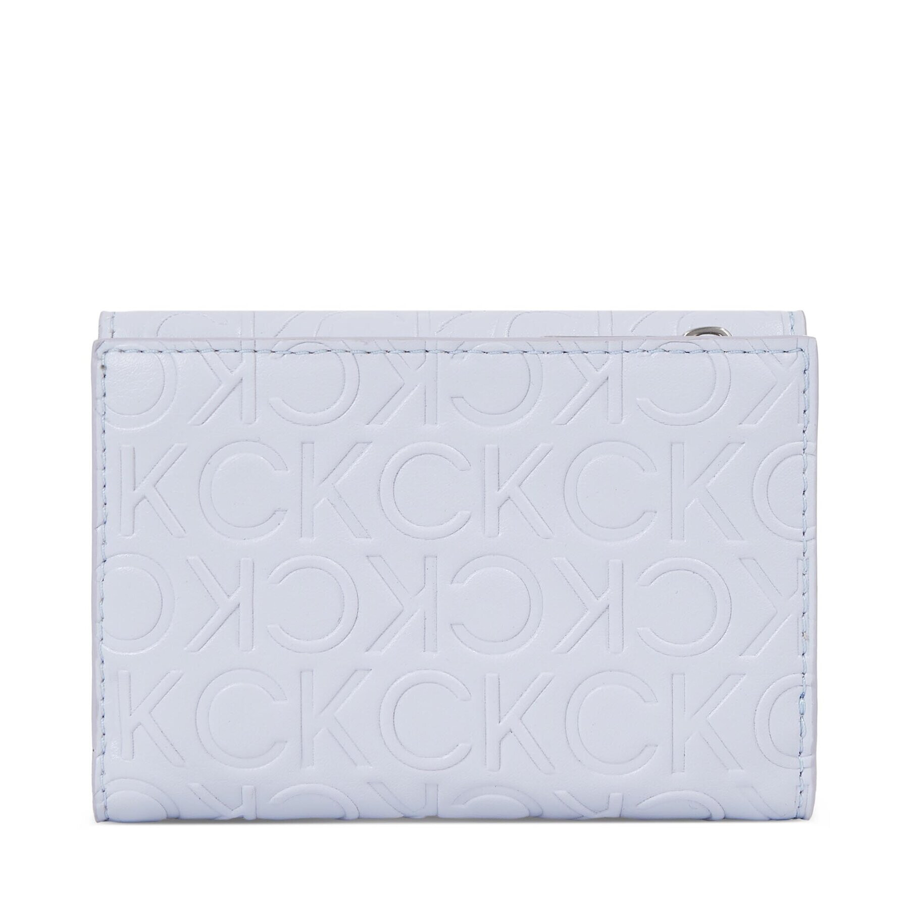 Calvin Klein Ženska denarnica Ck Must Trifold Sm Emb K60K611325 Modra - Pepit.si