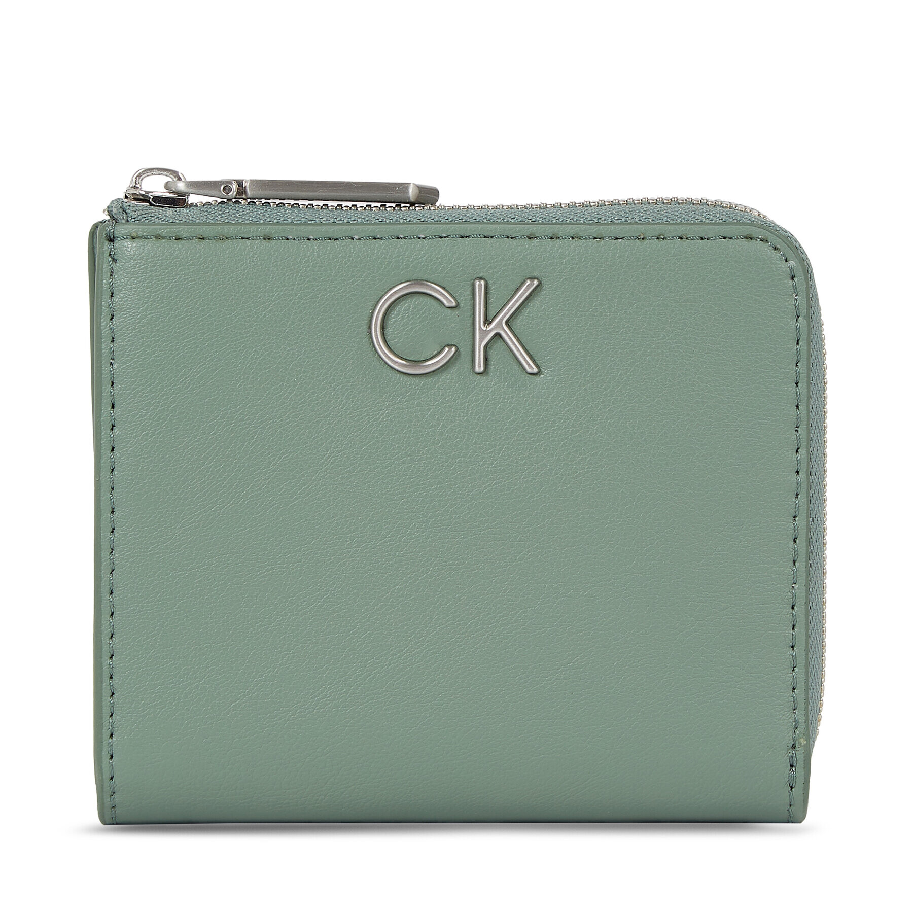 Calvin Klein Ženska denarnica Re-Lock Za Wallet Sm K60K611097 Zelena - Pepit.si