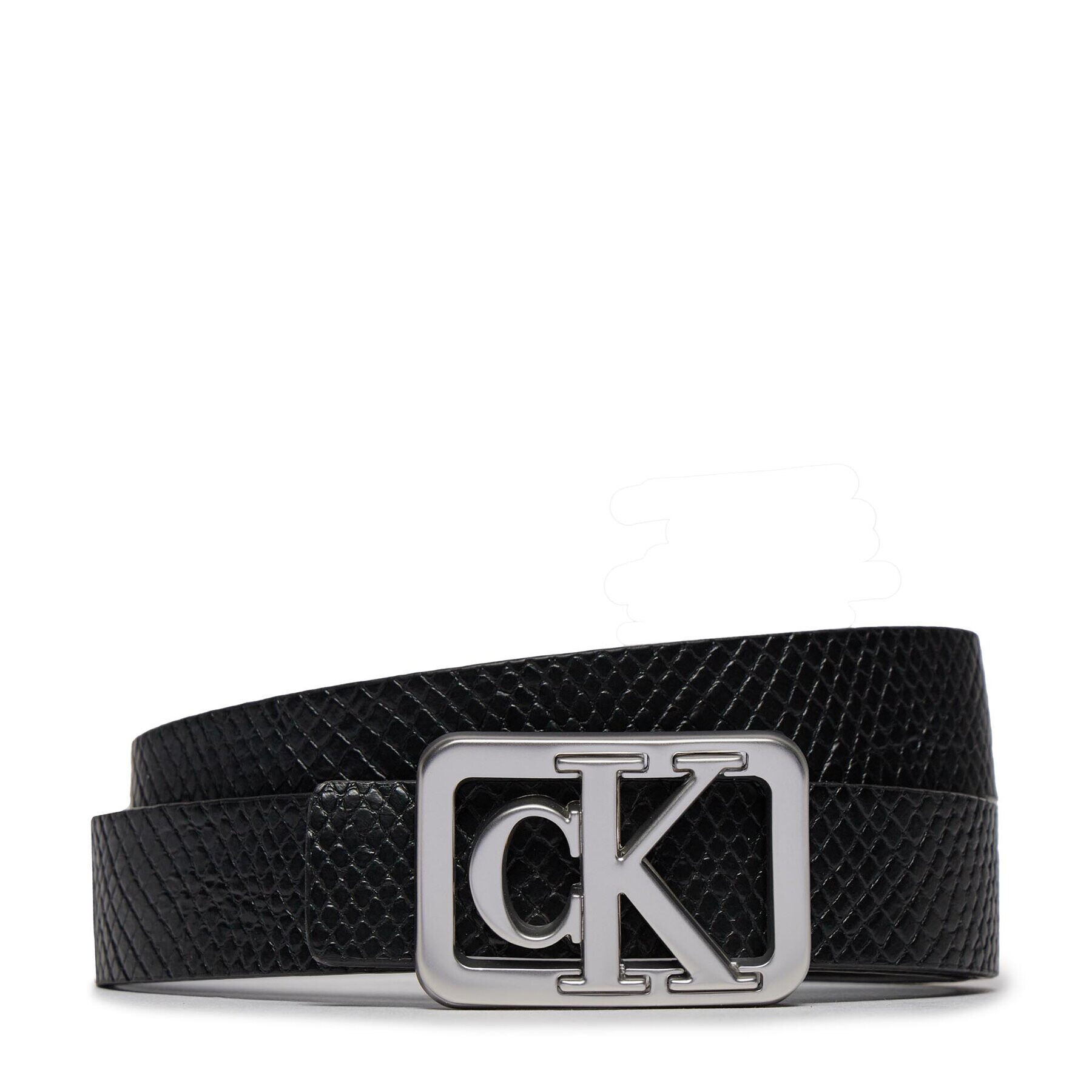 Calvin Klein Ženski pas Mono Plaque Rev Lthr Belt 25Mm K60K611487 Črna - Pepit.si