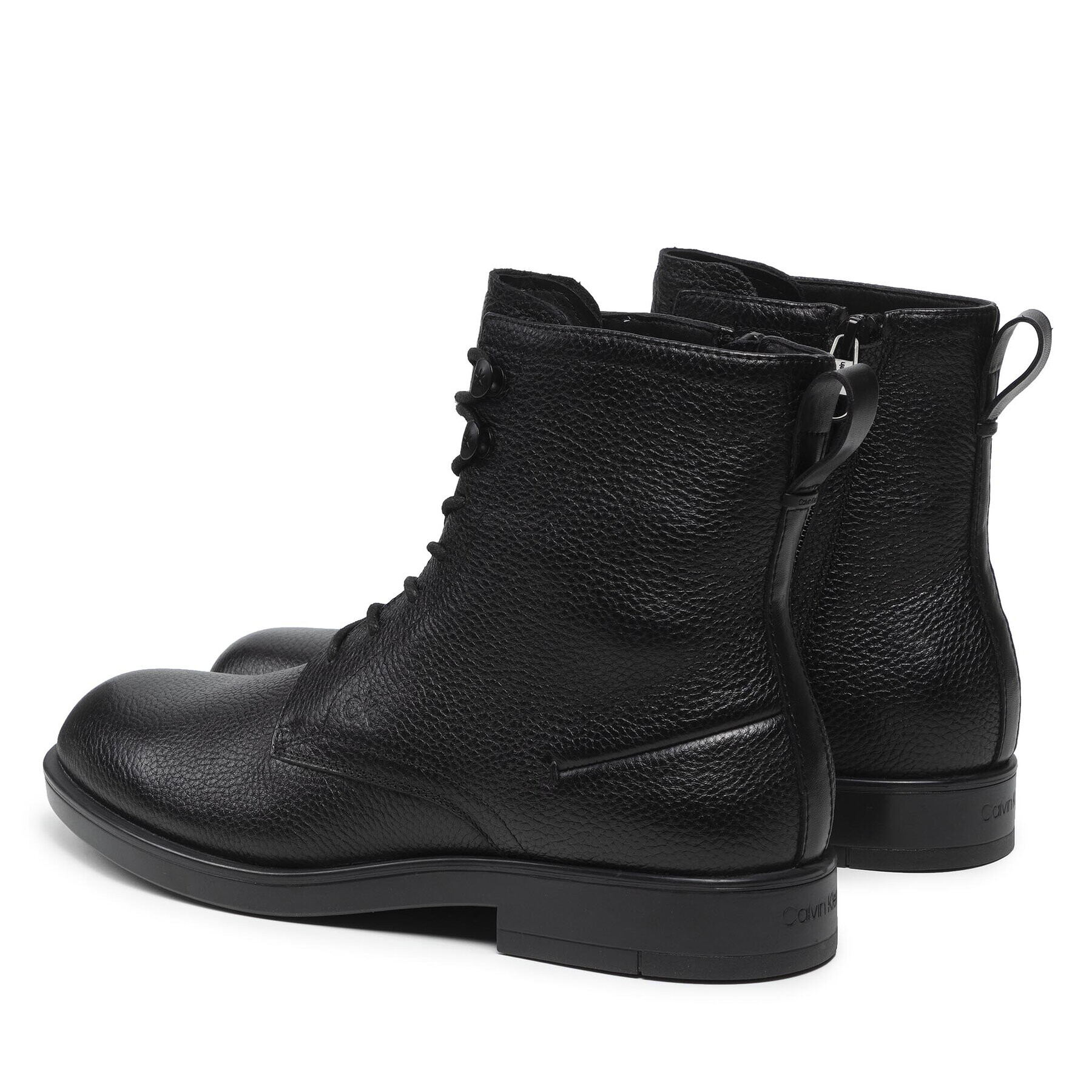 Calvin Klein Zimski škornji Lace Up Boot Pb HM0HM00297 Črna - Pepit.si