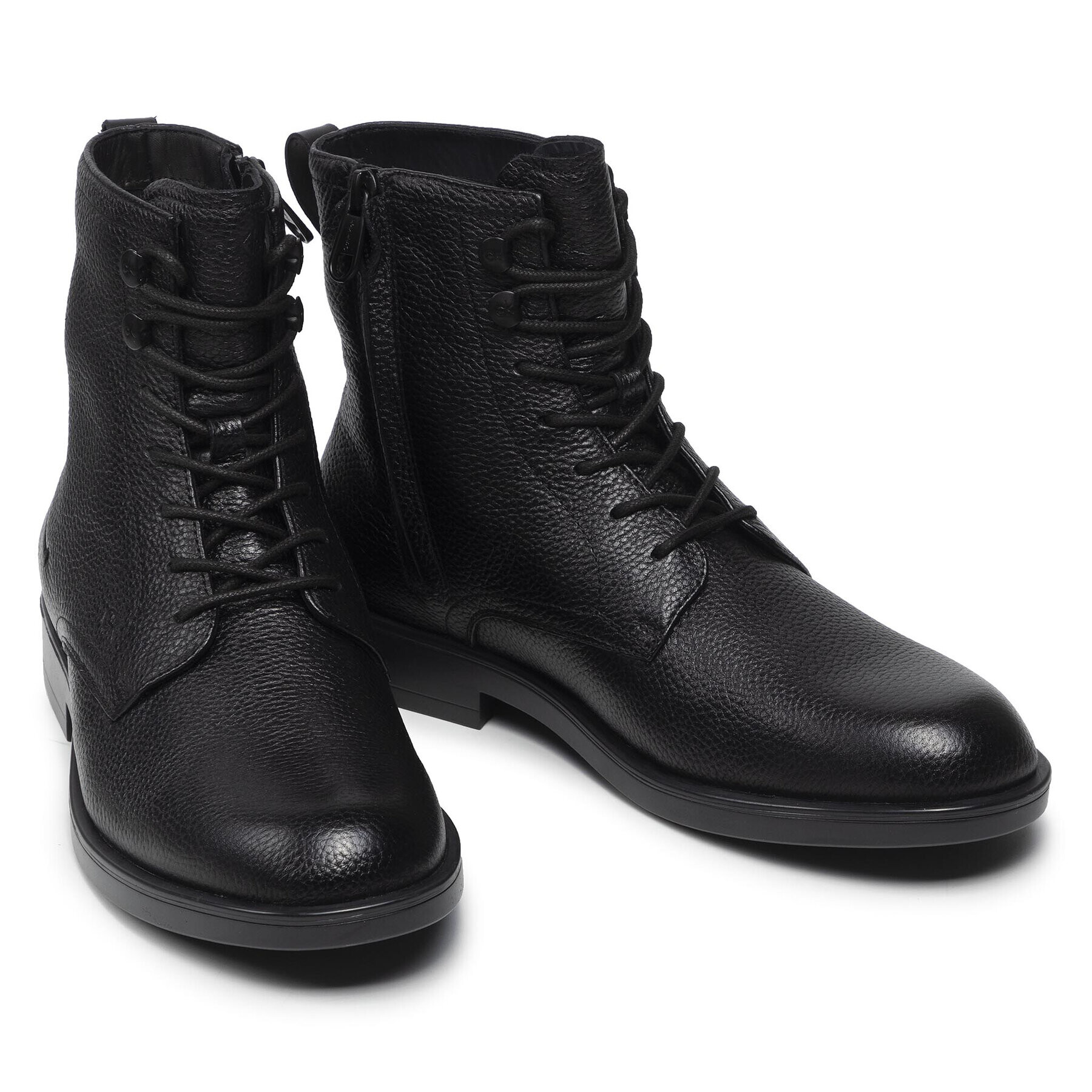 Calvin Klein Zimski škornji Lace Up Boot Pb HM0HM00297 Črna - Pepit.si