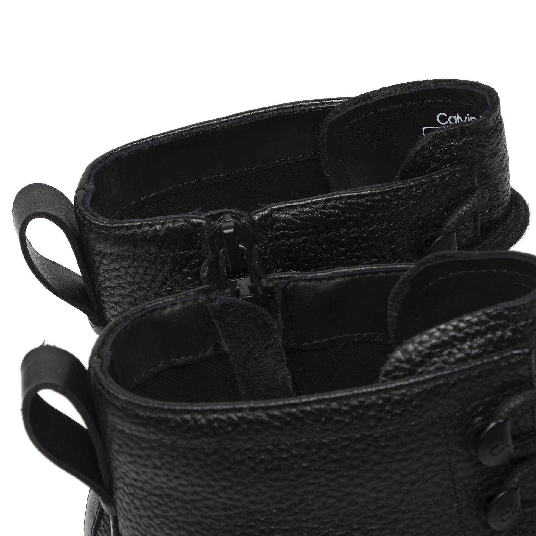 Calvin Klein Zimski škornji Lace Up Boot Pb HM0HM00297 Črna - Pepit.si