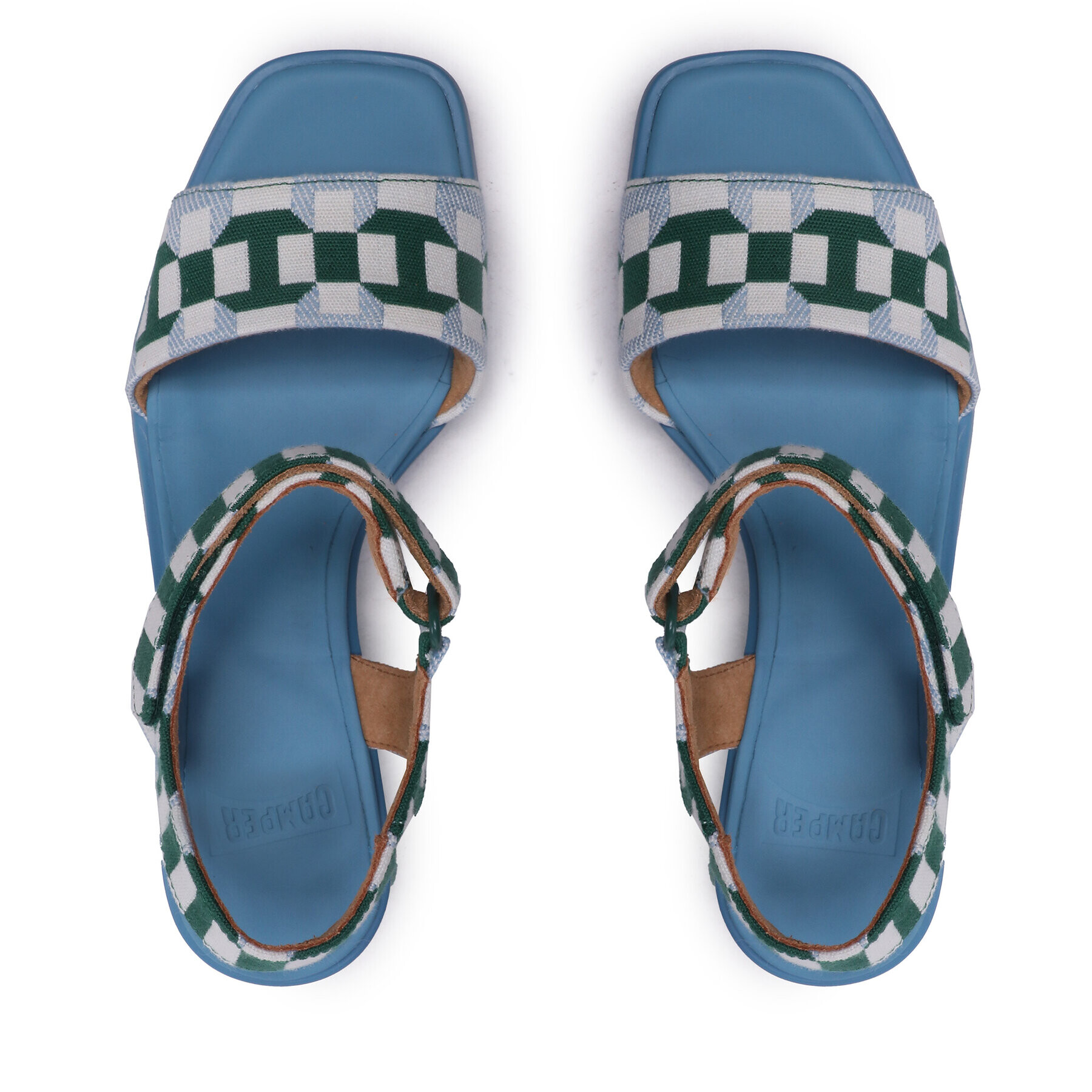 Camper Sandali Kiara Sandal K201501-004 Zelena - Pepit.si