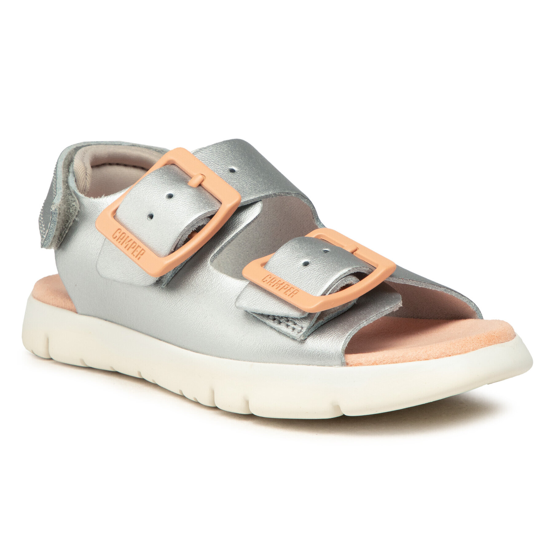 Camper Sandali Oruga Sandal Kids K800429-005 Srebrna - Pepit.si