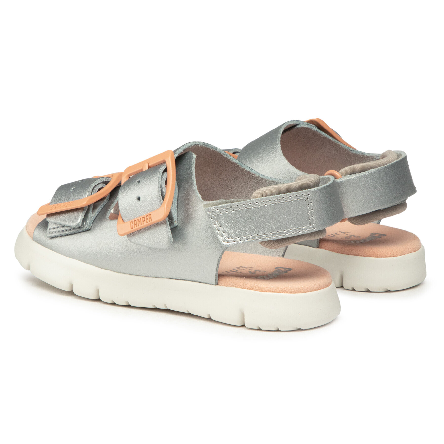 Camper Sandali Oruga Sandal Kids K800429-005 Srebrna - Pepit.si