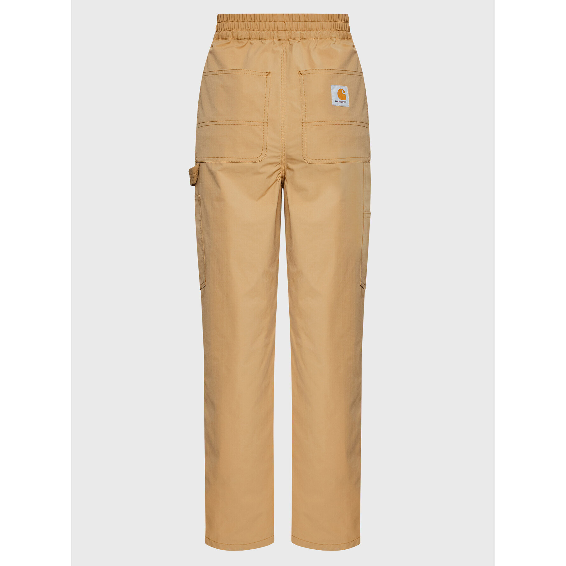 Carhartt WIP Hlače iz tkanine Unisex Montana I030622 Bež Regular Fit - Pepit.si