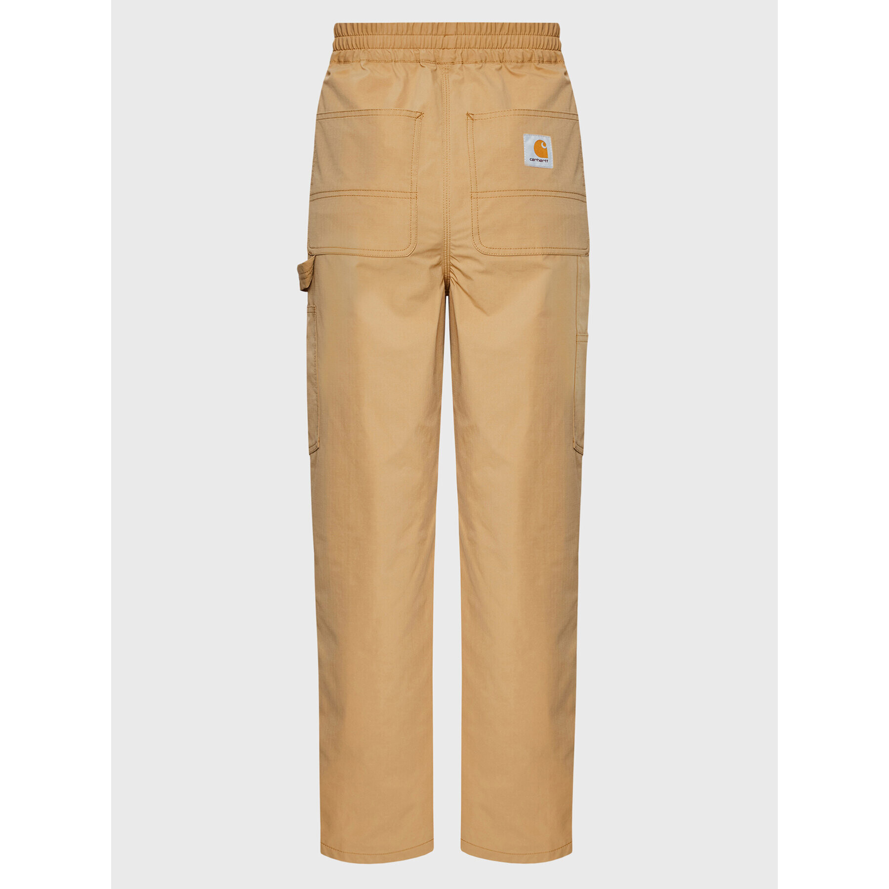 Carhartt WIP Hlače iz tkanine Unisex Montana I030622 Bež Regular Fit - Pepit.si