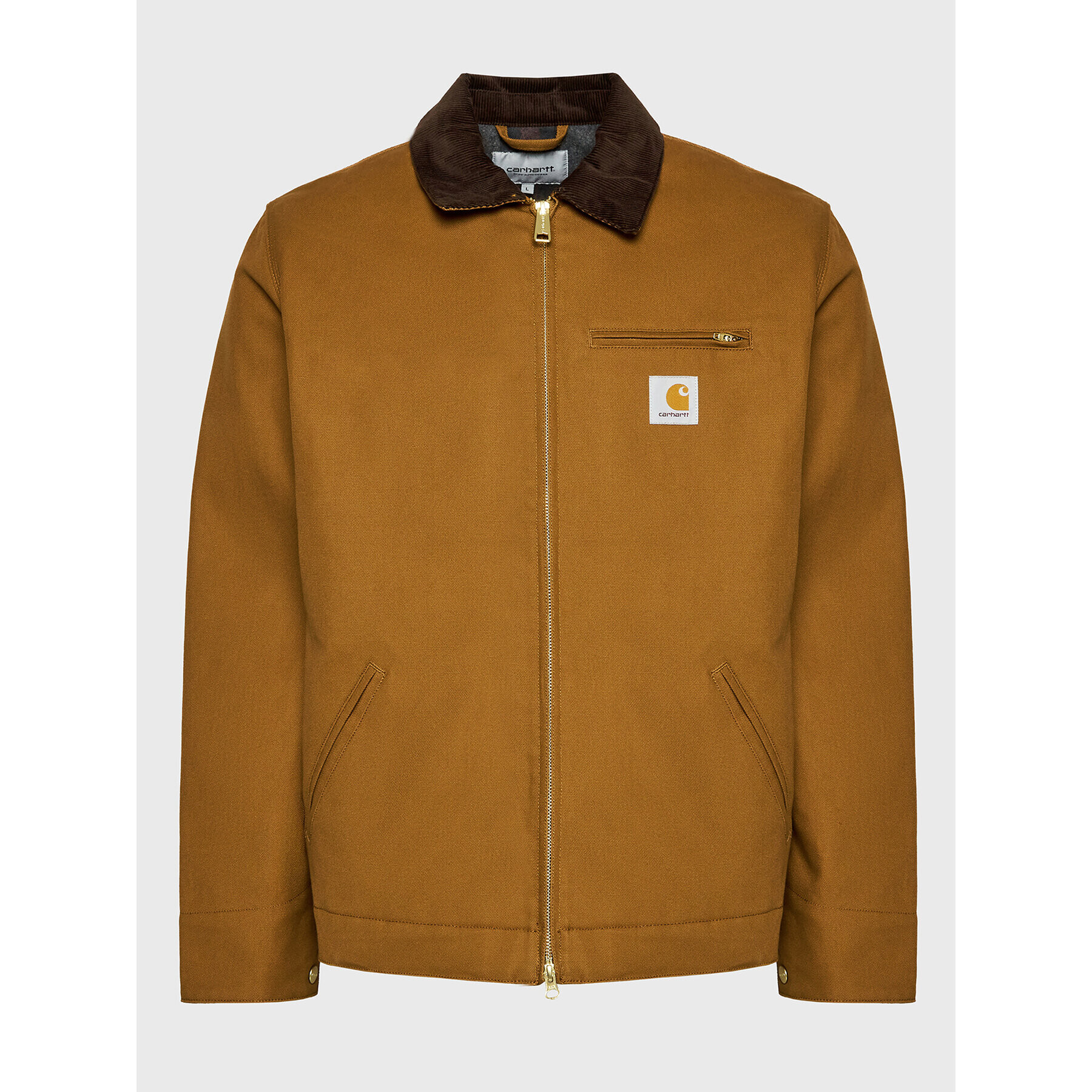 Carhartt WIP Prehodna jakna Detroit I028424 Rjava Regular Fit - Pepit.si