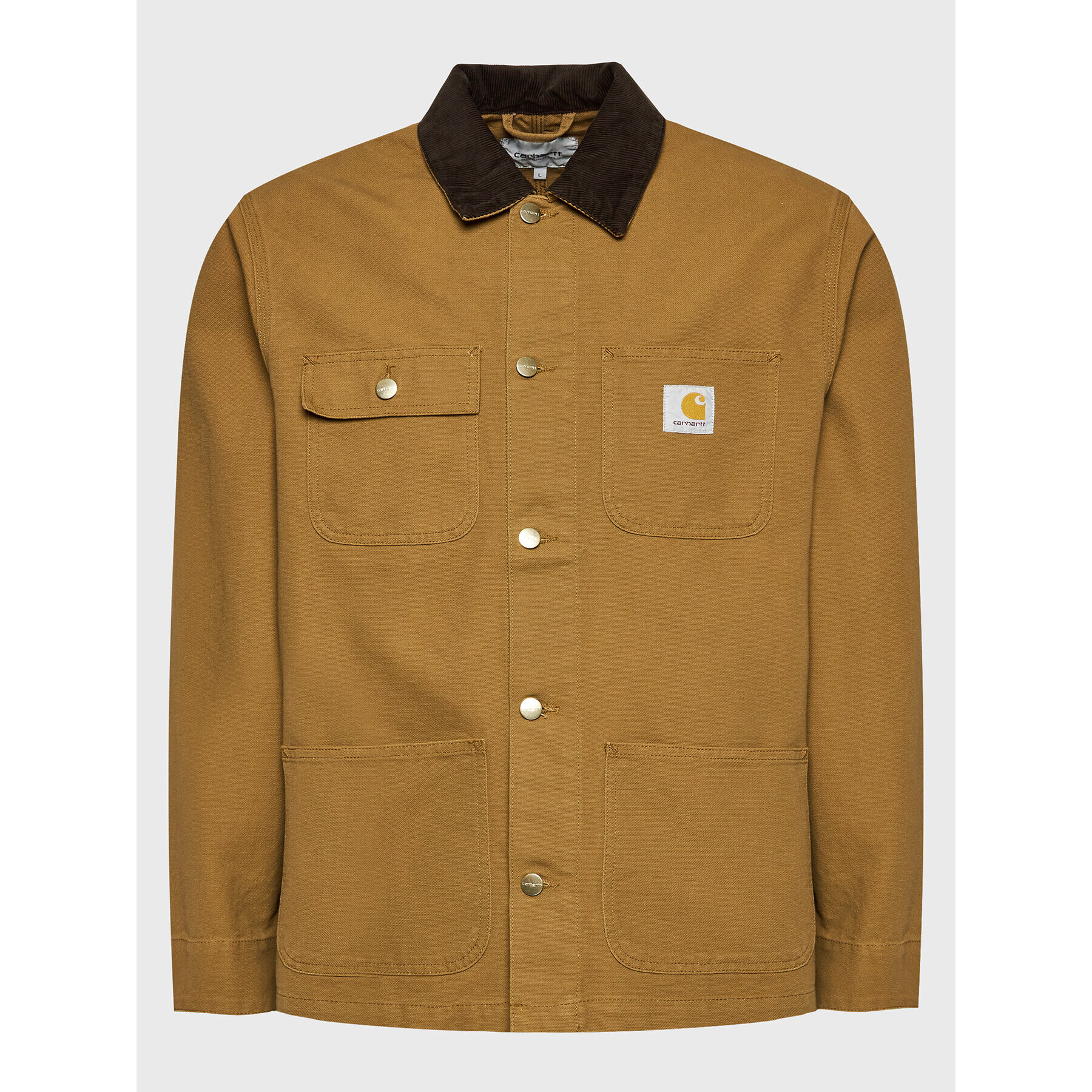 Carhartt WIP Prehodna jakna Michigan I026480 Rjava Regular Fit - Pepit.si