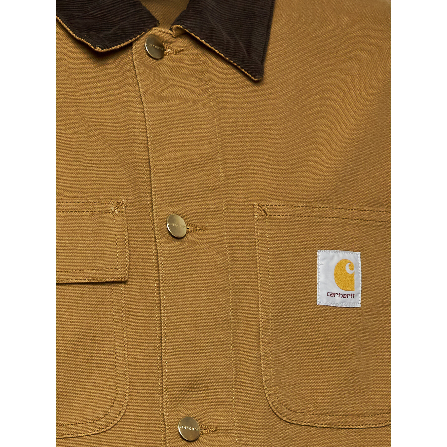 Carhartt WIP Prehodna jakna Michigan I026480 Rjava Regular Fit - Pepit.si