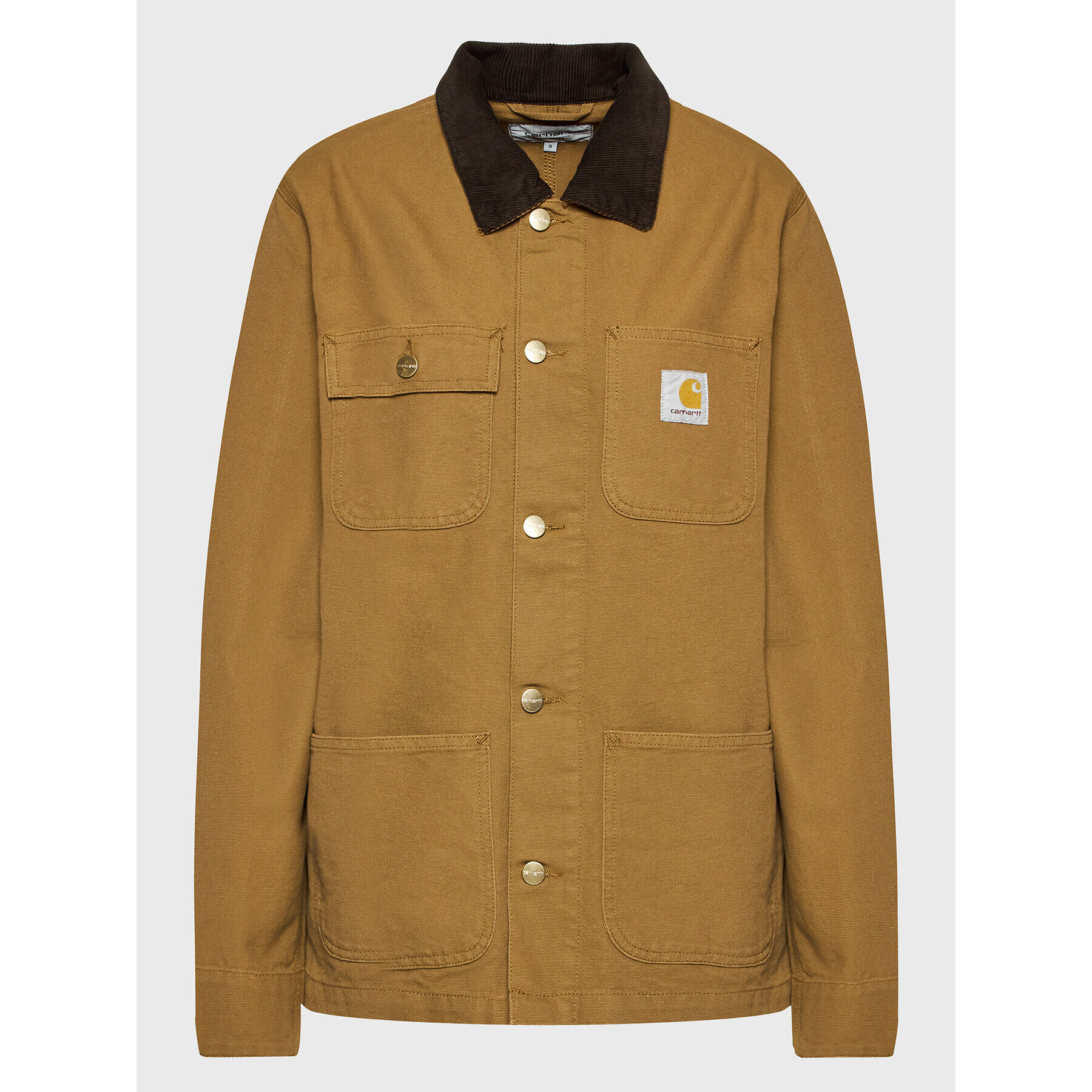 Carhartt WIP Prehodna jakna Michigan I026480 Rjava Regular Fit - Pepit.si