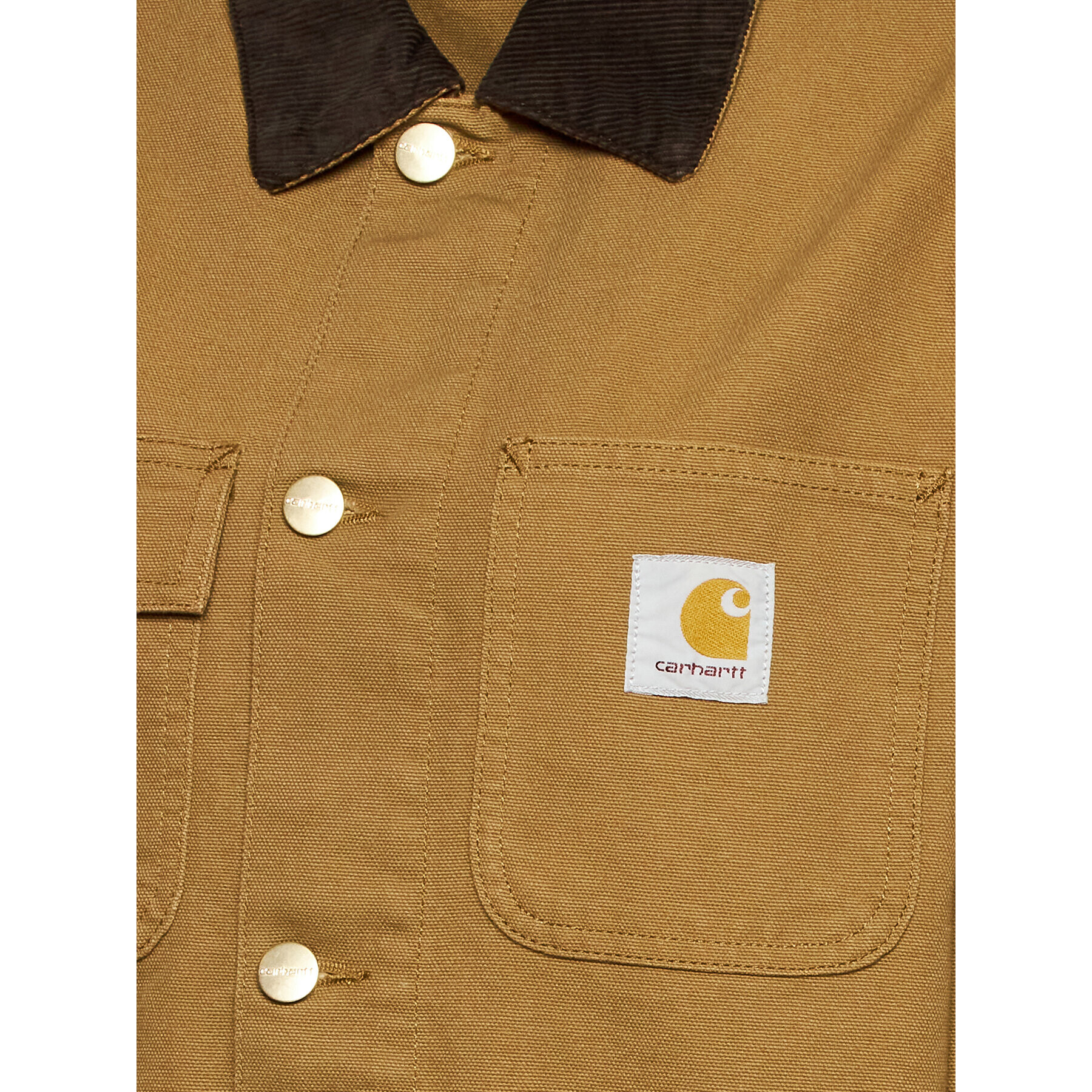 Carhartt WIP Prehodna jakna Michigan I026480 Rjava Regular Fit - Pepit.si