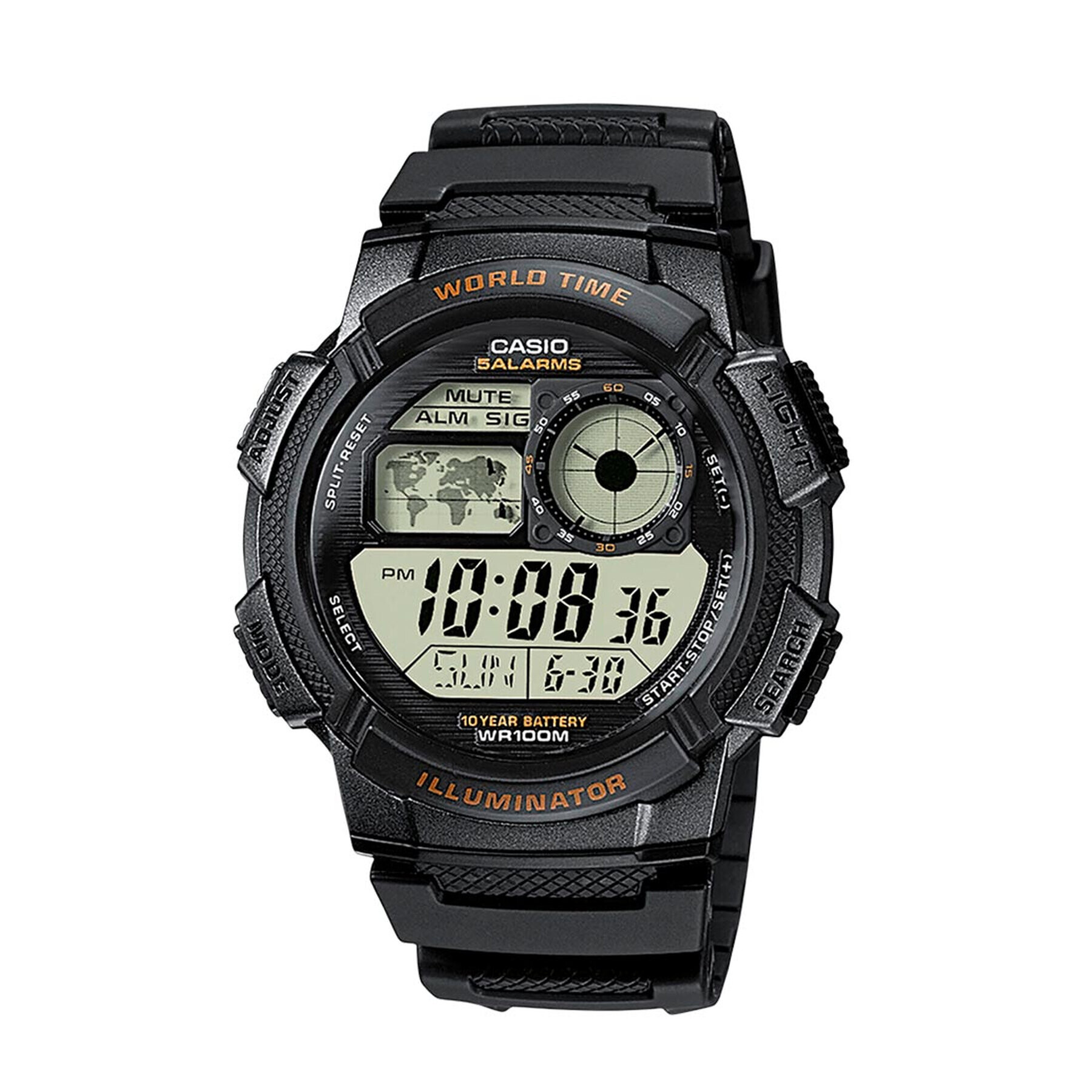 Casio Ročna ura AE-1000W-1AVEF Črna - Pepit.si