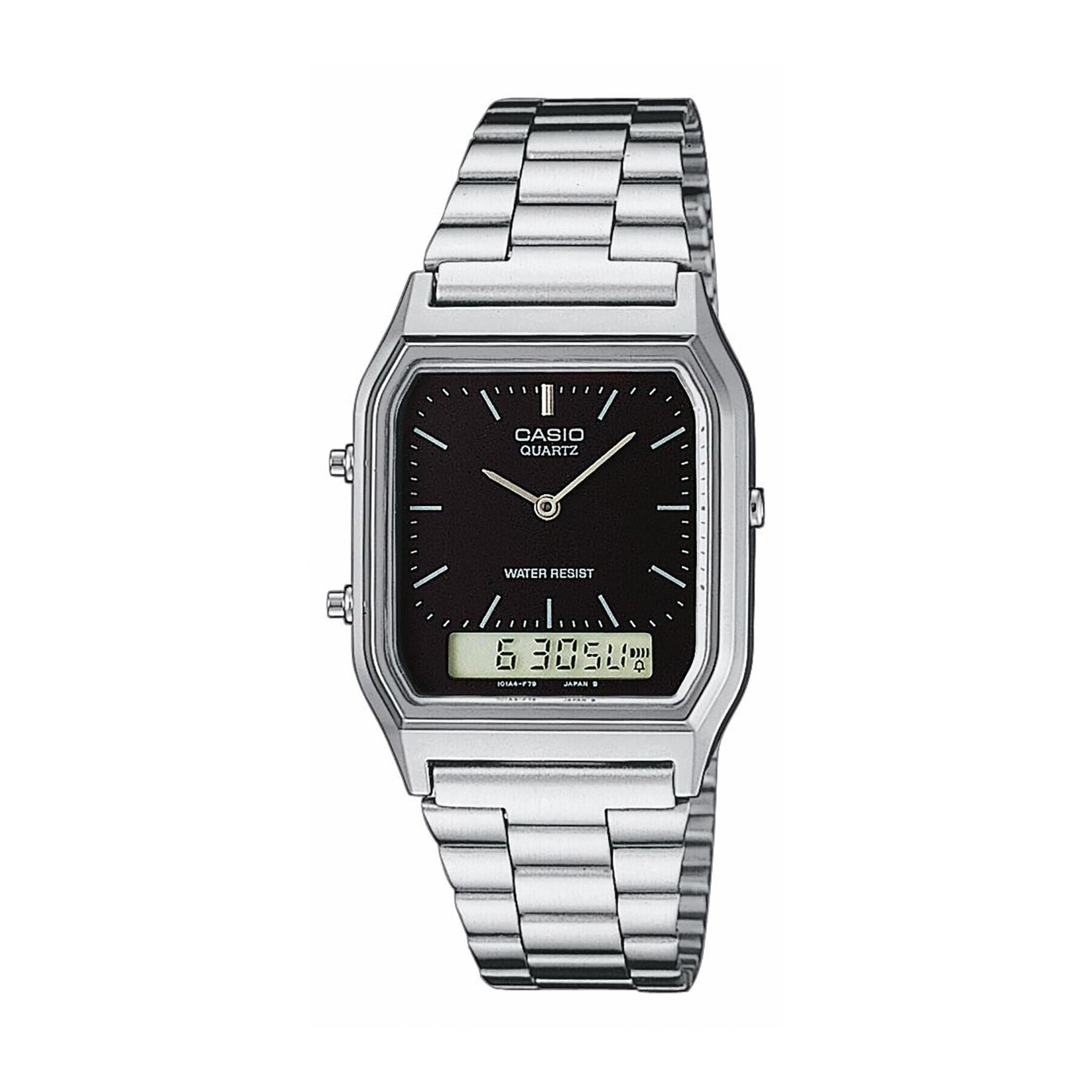 Casio Ročna ura AQ-230A-1DMQYES Srebrna - Pepit.si