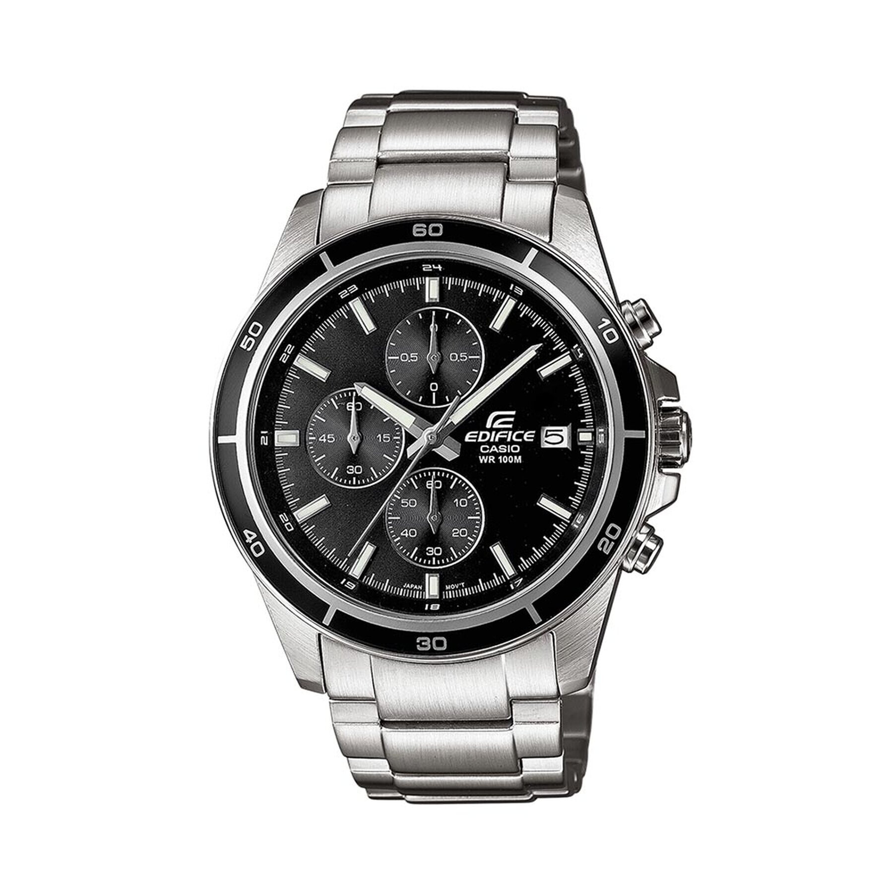 Casio Ročna ura Edifice EFR-526D-1AVUEF Srebrna - Pepit.si