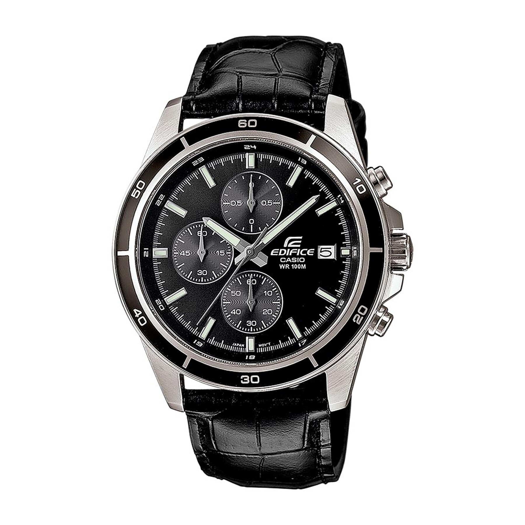 Casio Ročna ura Edifice EFR-526L-1AVUEF Črna - Pepit.si