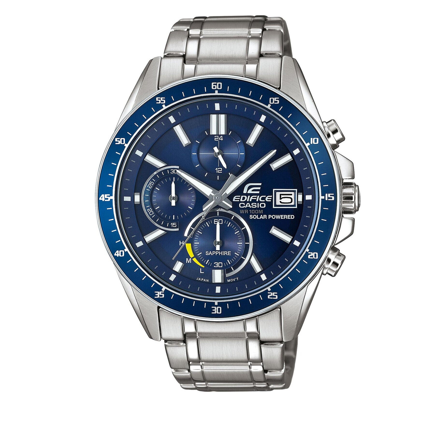 Casio Ročna ura EFS-S510D-2AVUEF Srebrna - Pepit.si