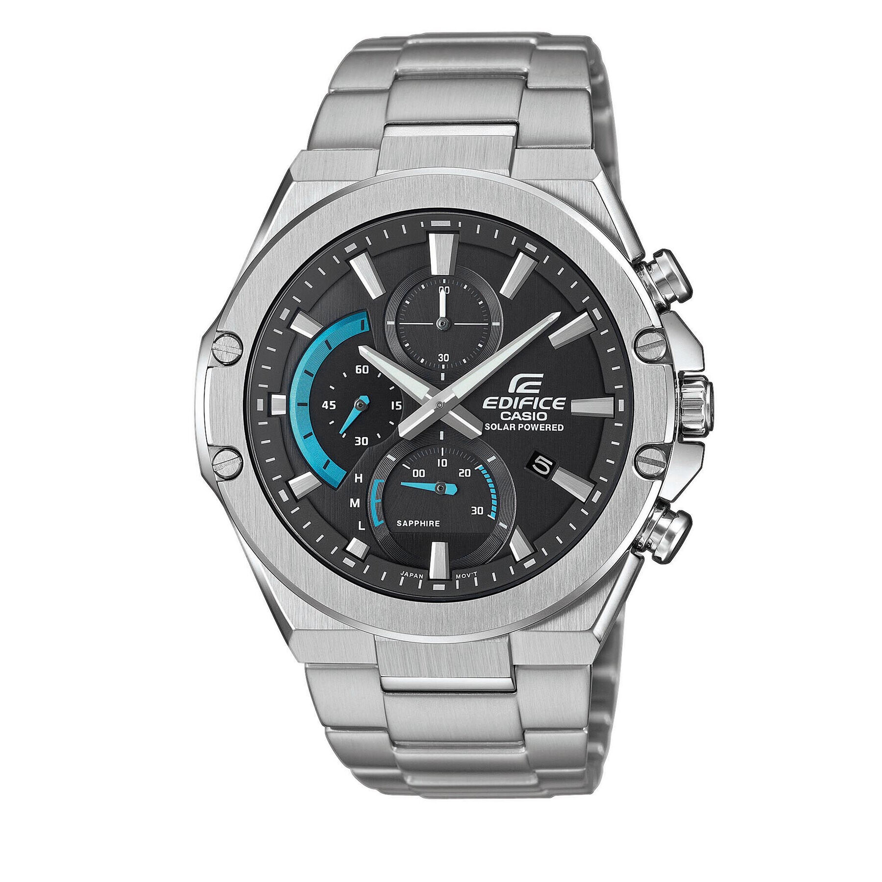 Casio Ročna ura EFS-S560D-1AVUEF Srebrna - Pepit.si