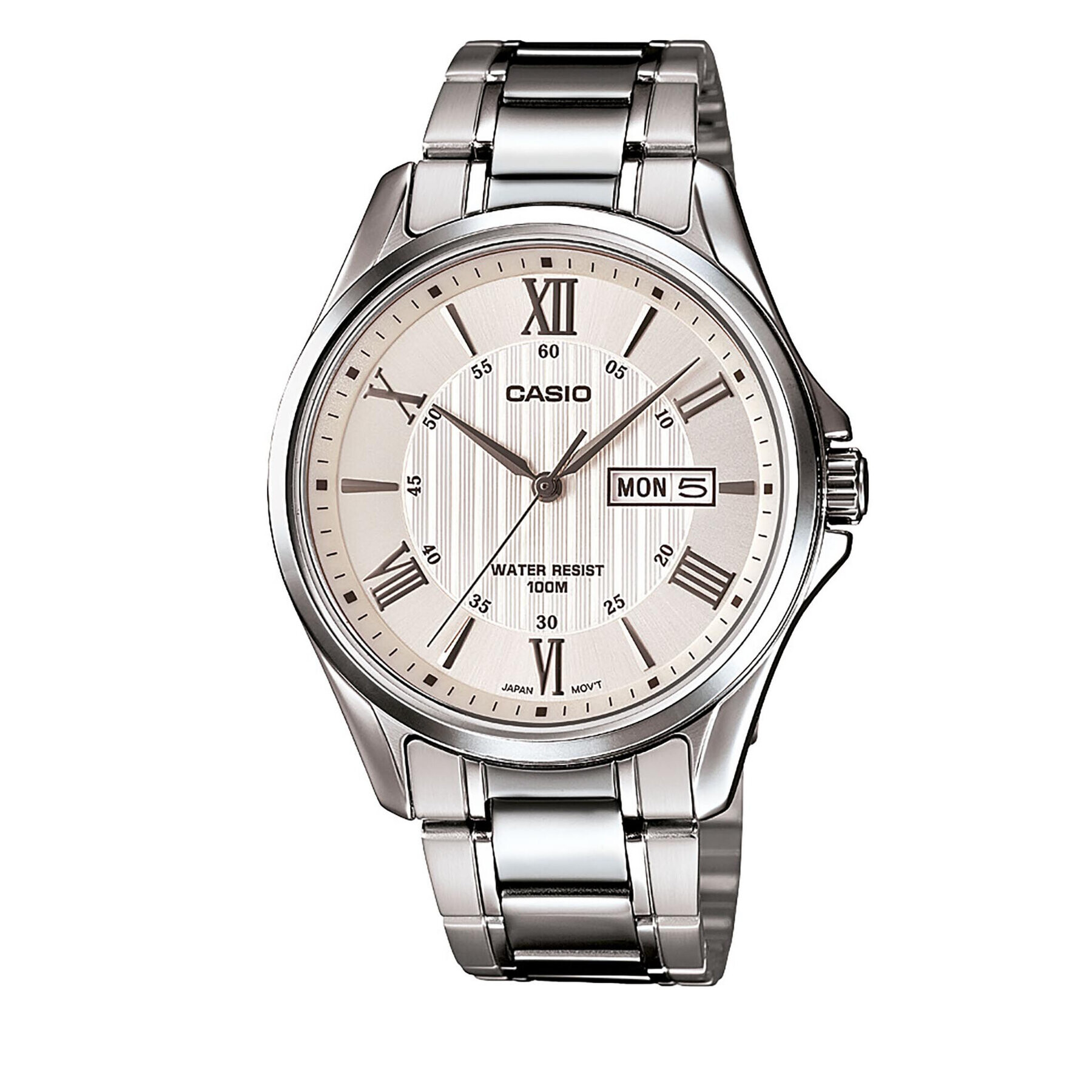 Casio Ročna ura MTP-1384D-7AVEF Bela - Pepit.si