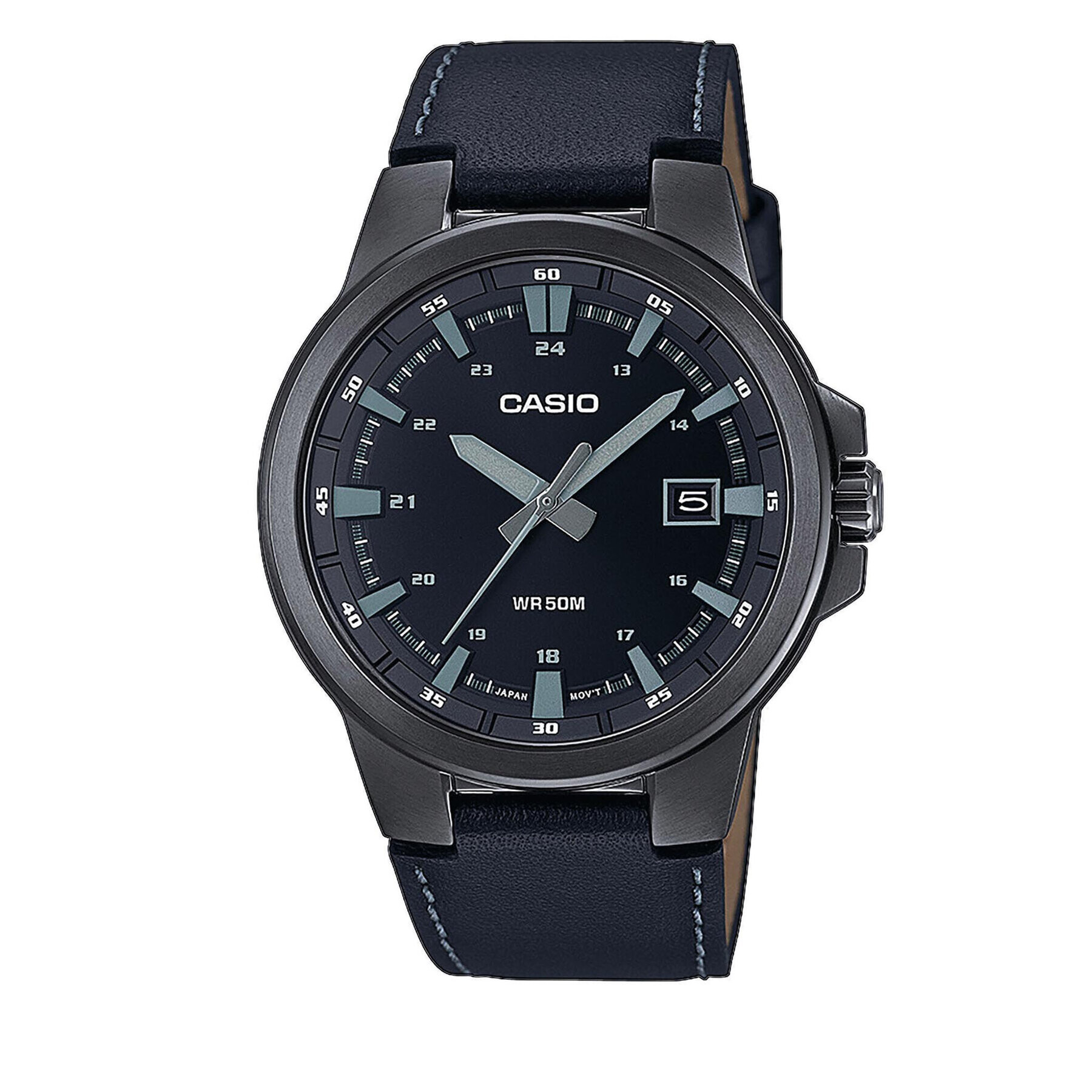 Casio Ročna ura MTP-E173BL-1AVEF Črna - Pepit.si