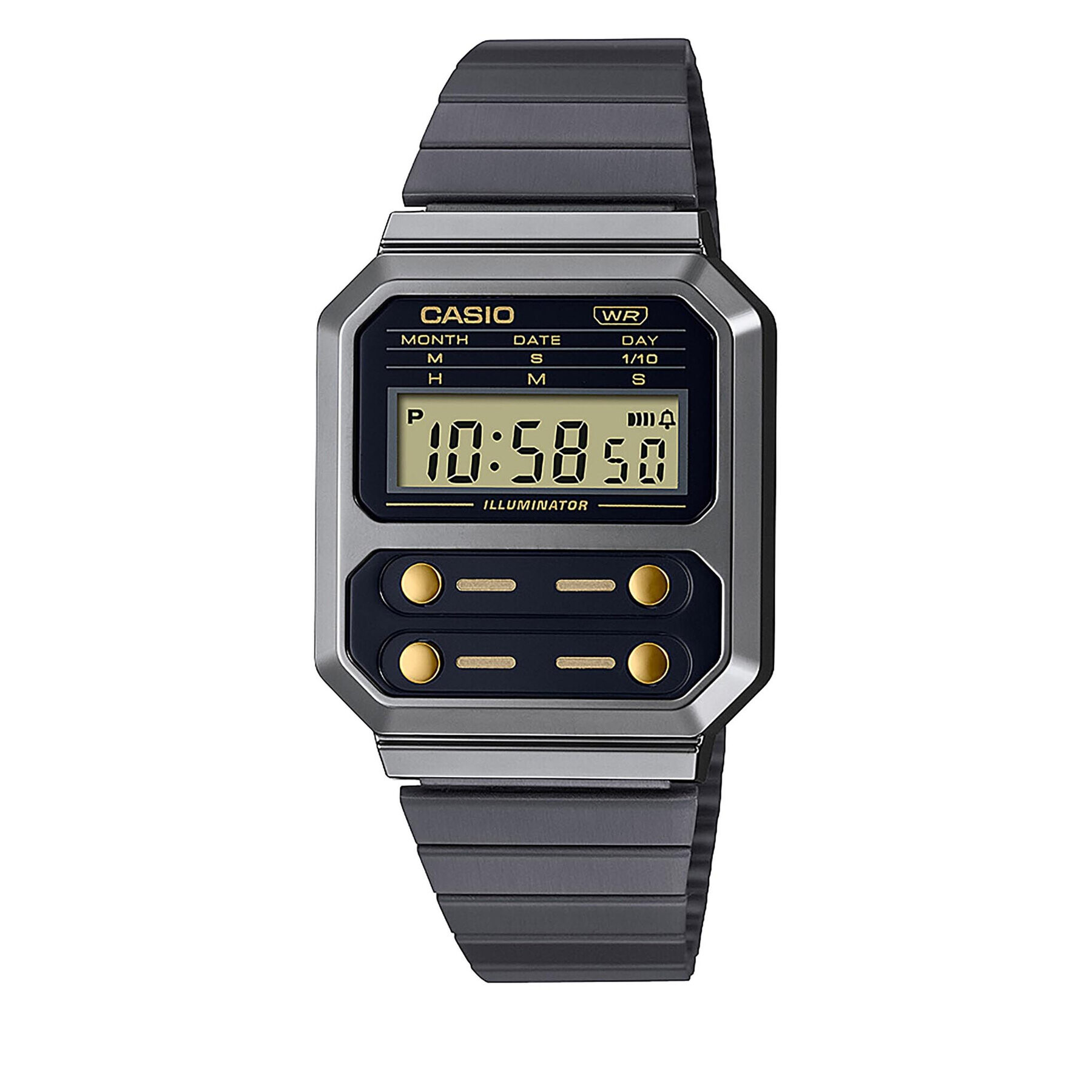 Casio Ročna ura Vintage A100WEGG-1A2EF Siva - Pepit.si