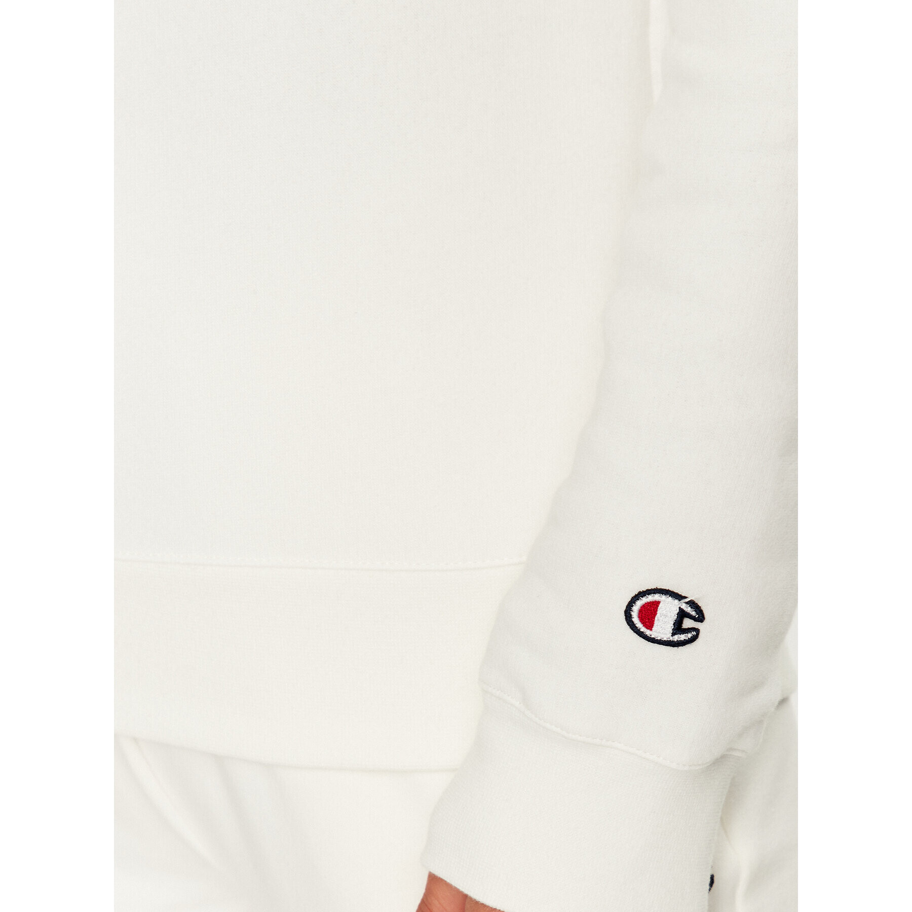 Champion Jopa Crewneck Sweatshirt 117042 Écru Regular Fit - Pepit.si