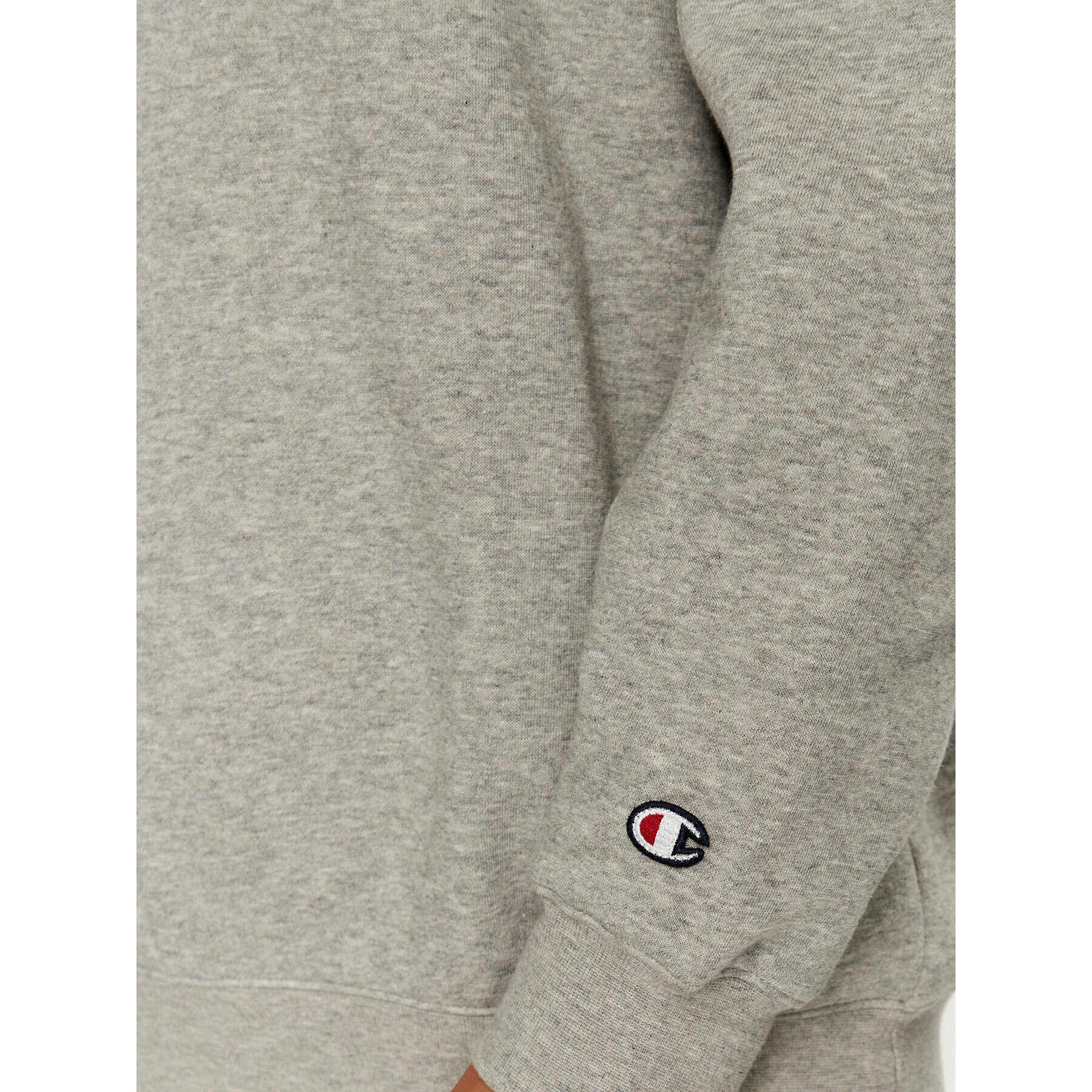 Champion Jopa Half Zip Sweatshirt 116590 Siva Oversize - Pepit.si