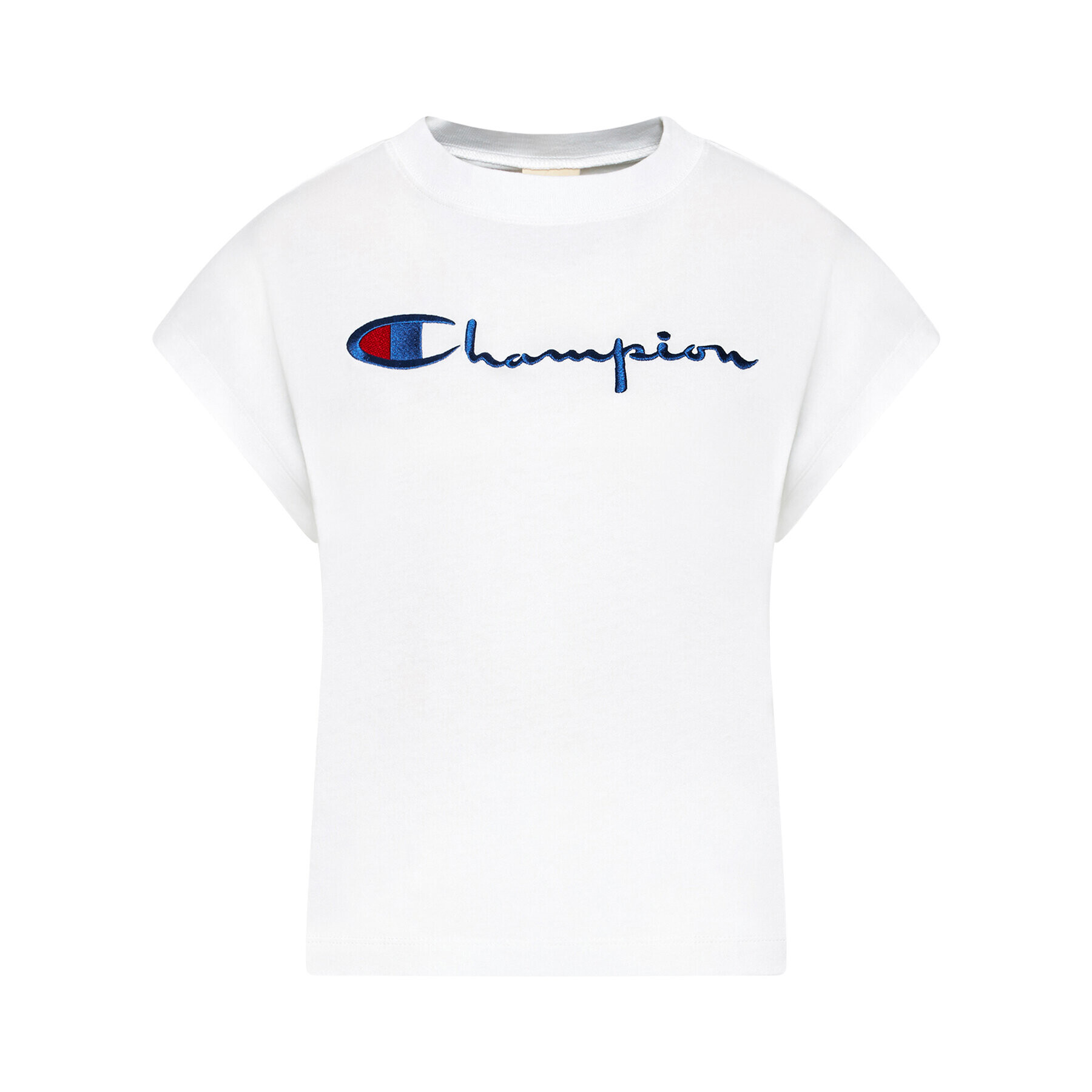 Champion Majica 112736 Bela Relaxed Fit - Pepit.si