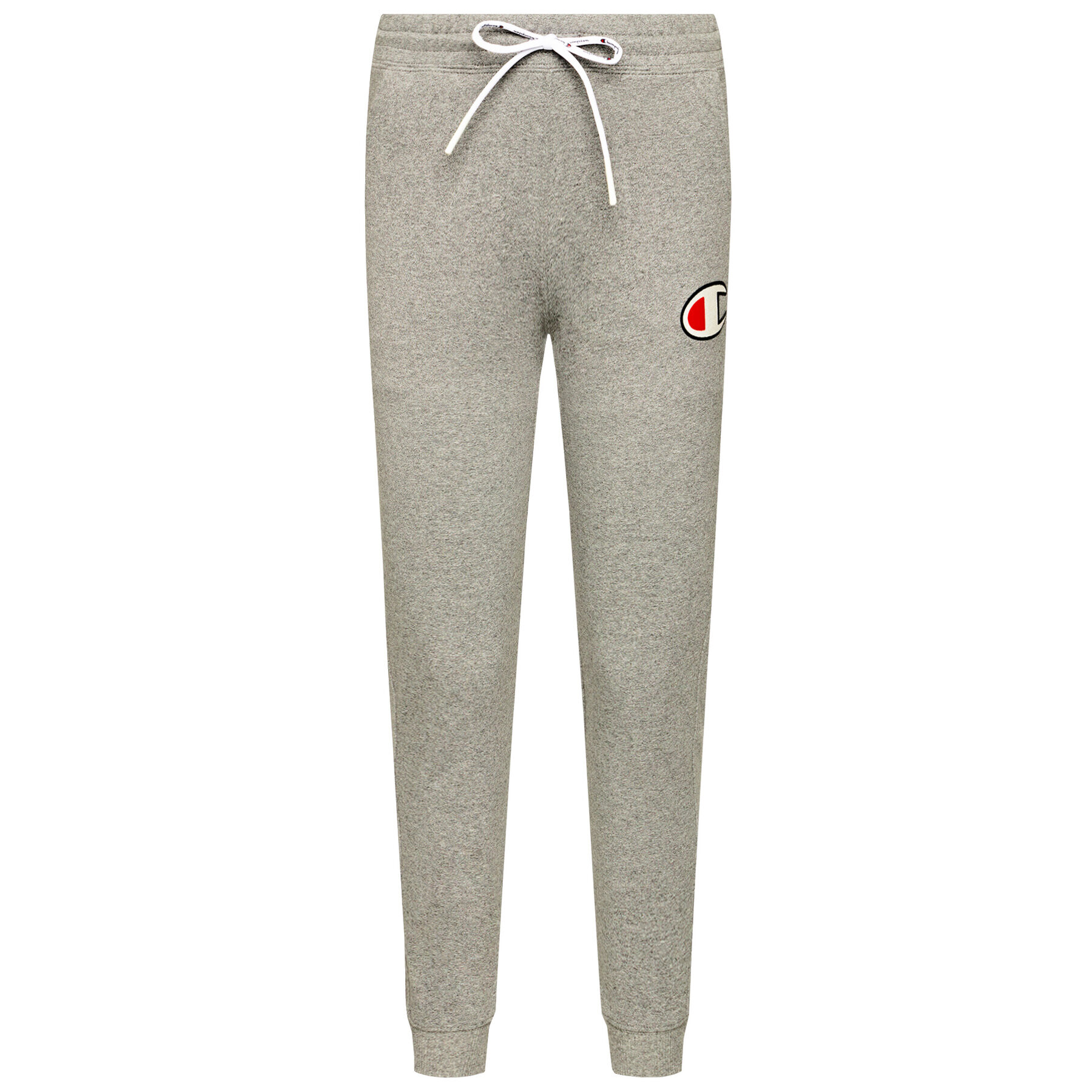 Champion Spodnji del trenirke C Logo Ribbed Cuffed 112645 Siva Custom Fit - Pepit.si