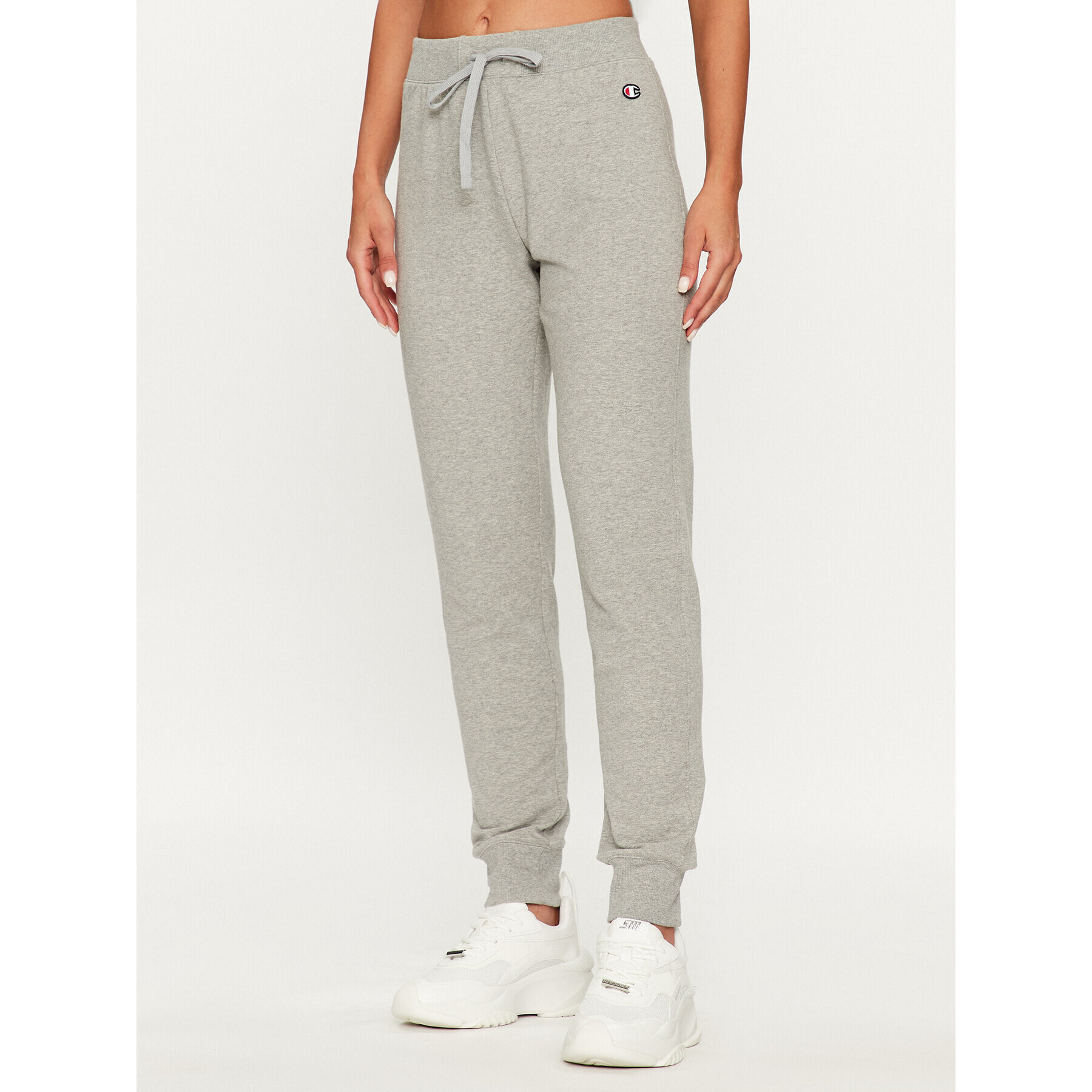 Champion Spodnji del trenirke Rib Cuff Pants 116605 Siva Regular Fit - Pepit.si