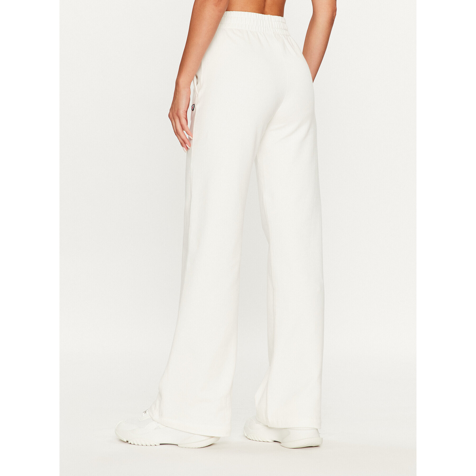 Champion Spodnji del trenirke Wide Leg Pants 116613 Écru Regular Fit - Pepit.si