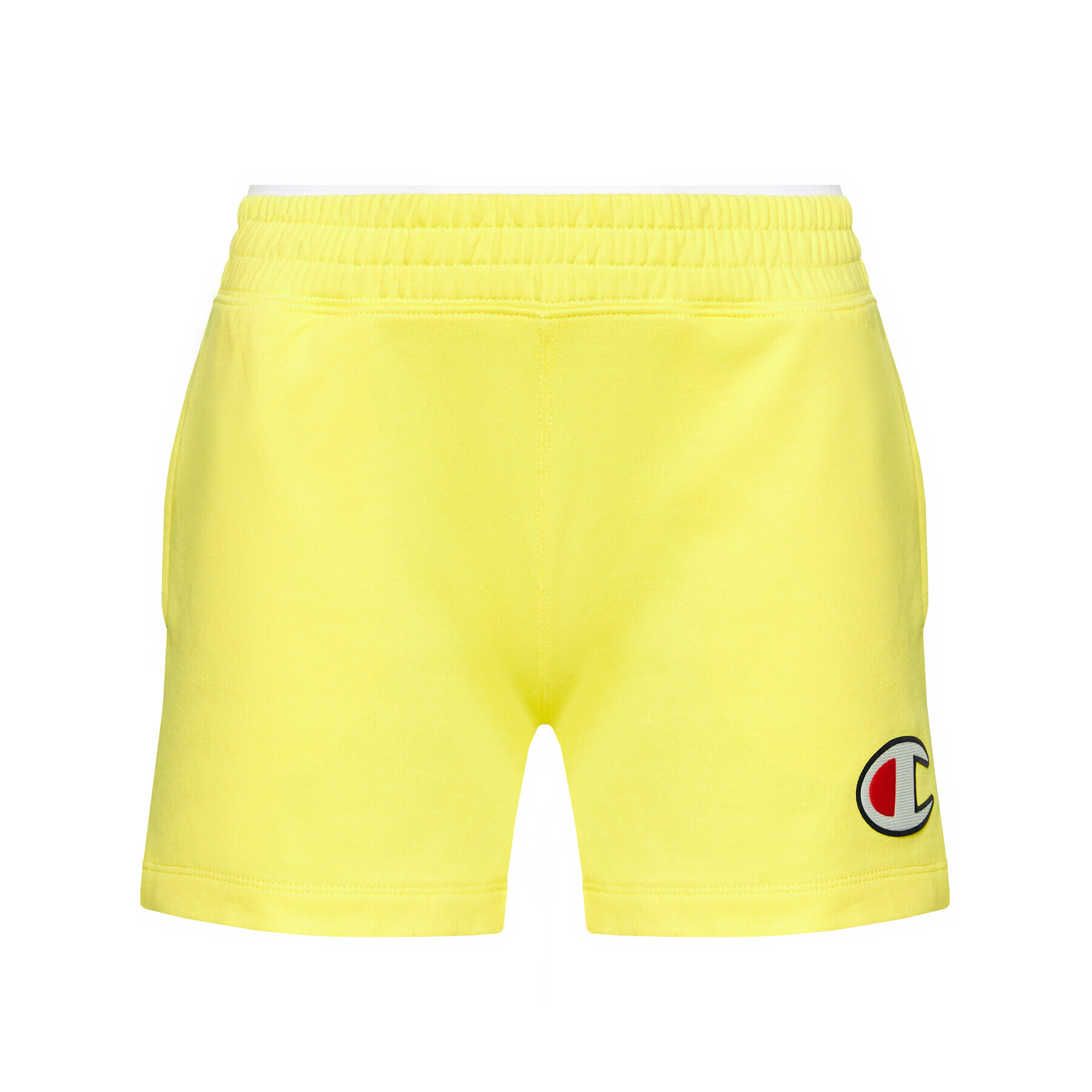 Champion Športne kratke hlače Double Waistband 112648 Rumena Custom Fit - Pepit.si