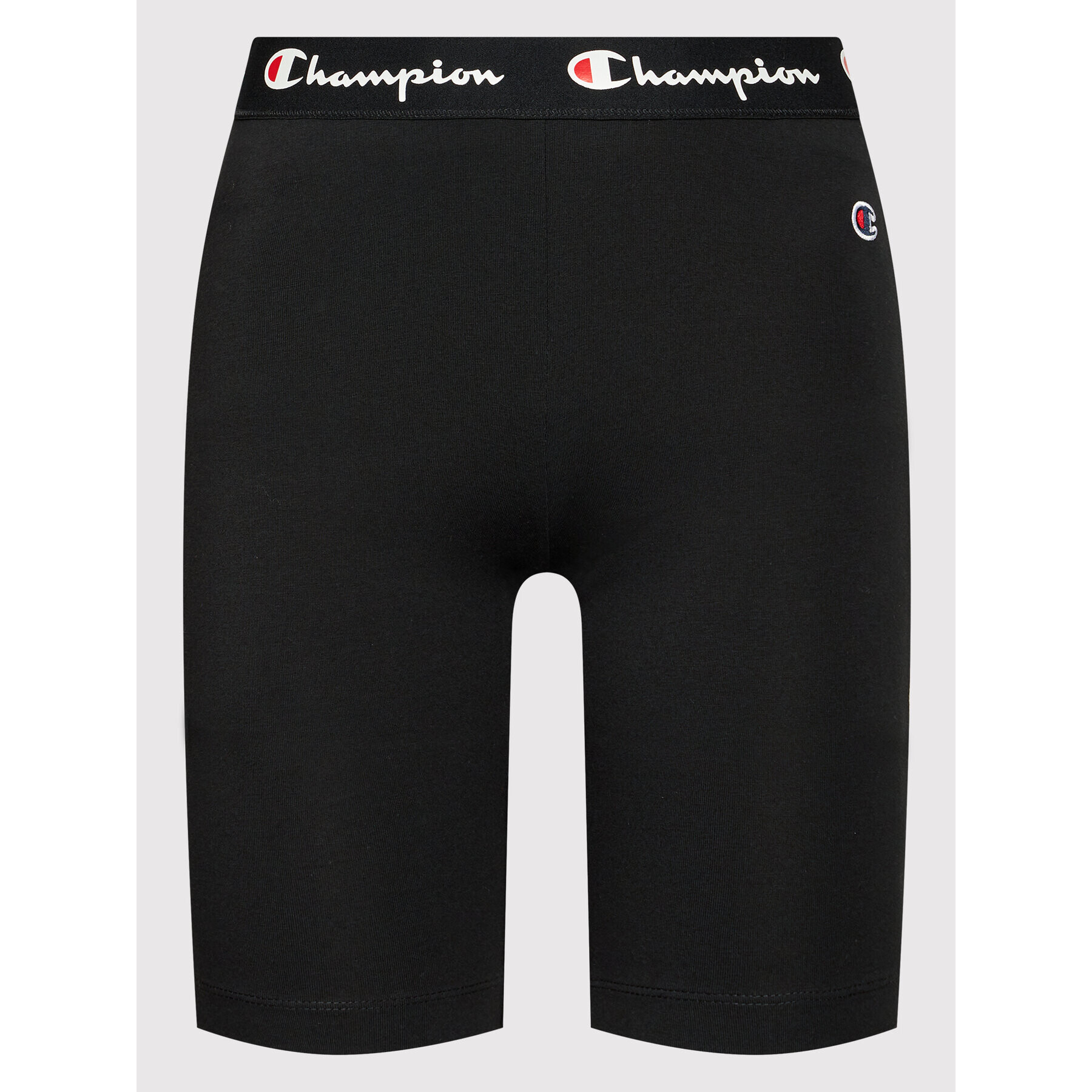 Champion Športne kratke hlače Script Logo Waist Cycling 112862 Črna Athletic Fit - Pepit.si