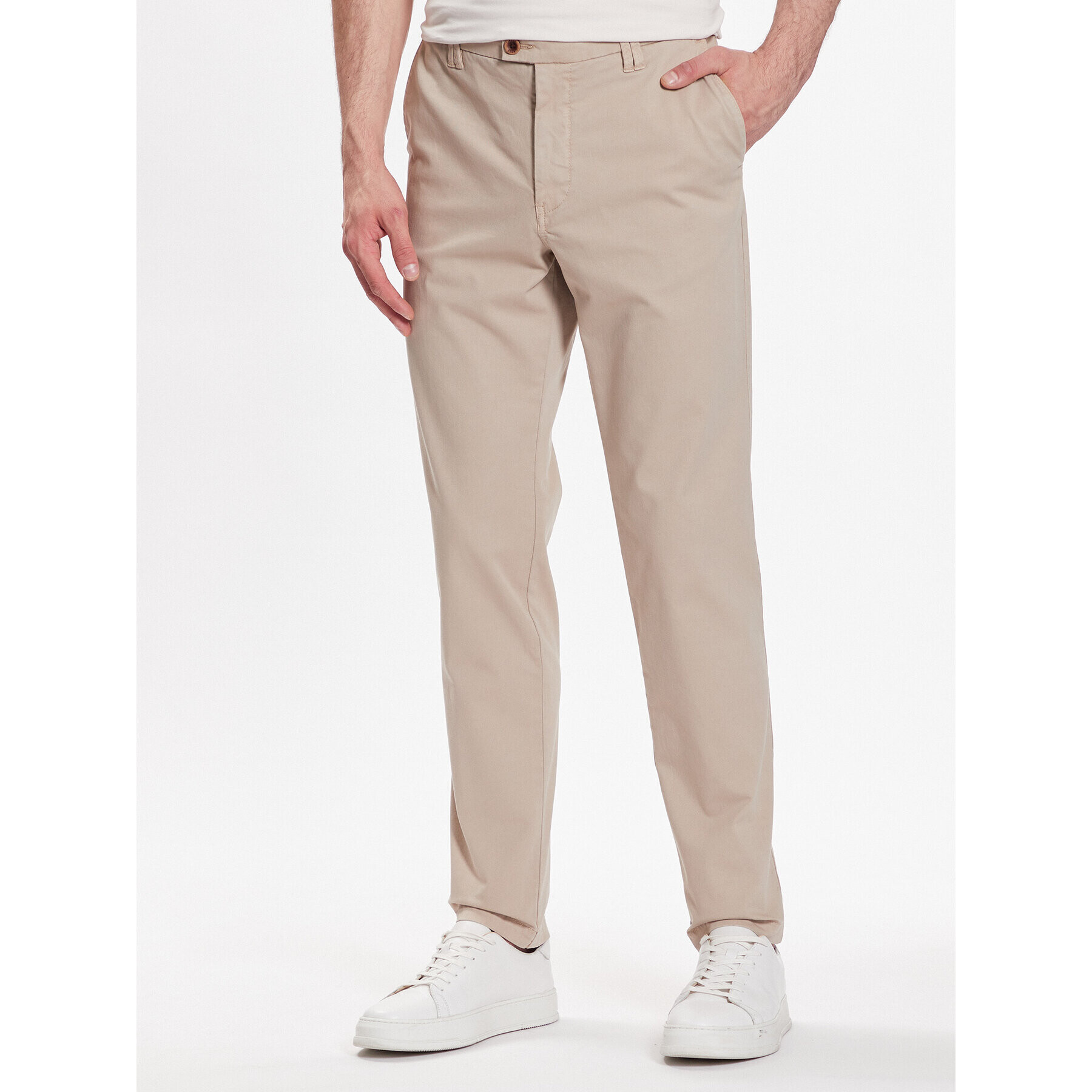 CINQUE Chino hlače Ciwood_2 1551 Bež Regular Fit - Pepit.si