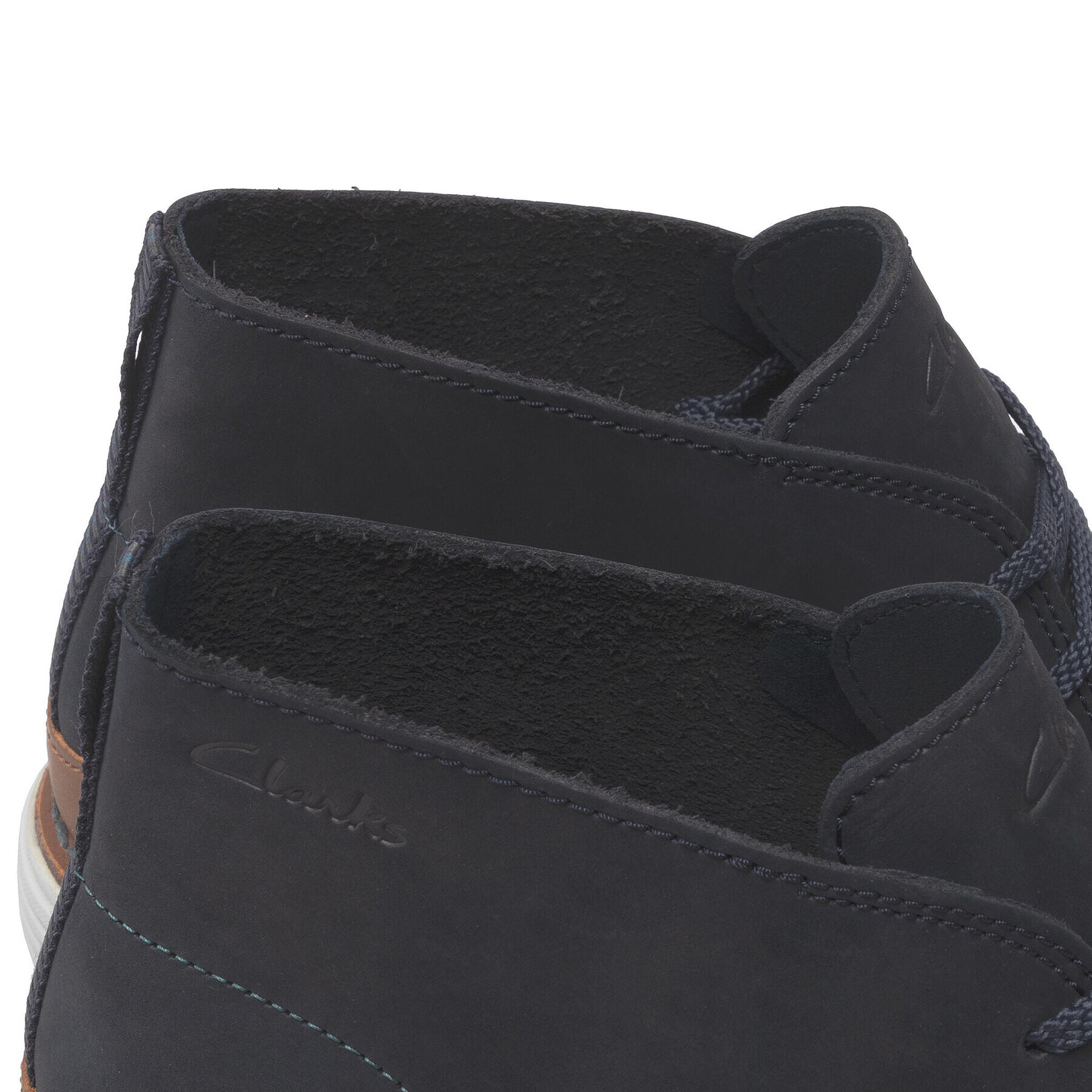 Clarks Gležnjarji Brahnz Mid 261691117 Mornarsko modra - Pepit.si