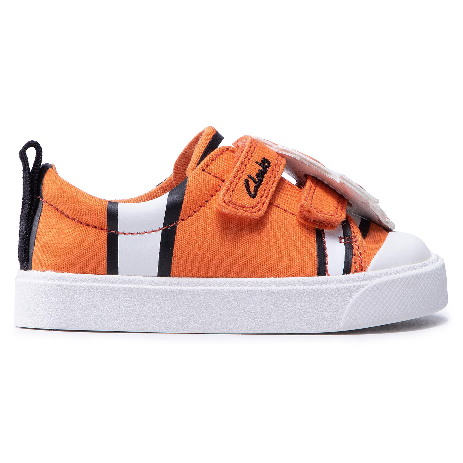 Clarks Modne superge City Nemo T 261576717 Oranžna - Pepit.si