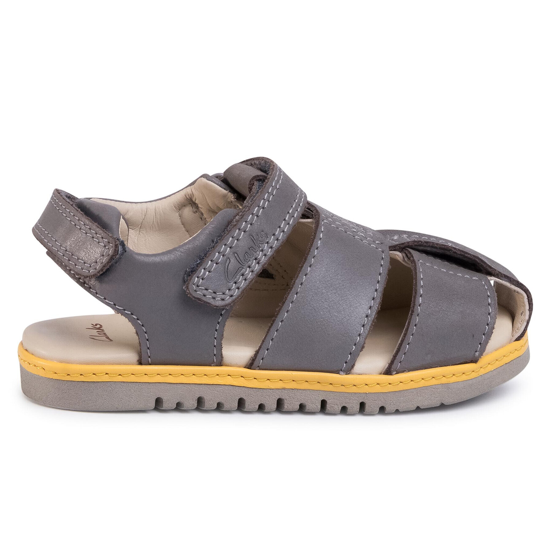 Clarks Sandali Frances Sun K 261506507 Siva - Pepit.si