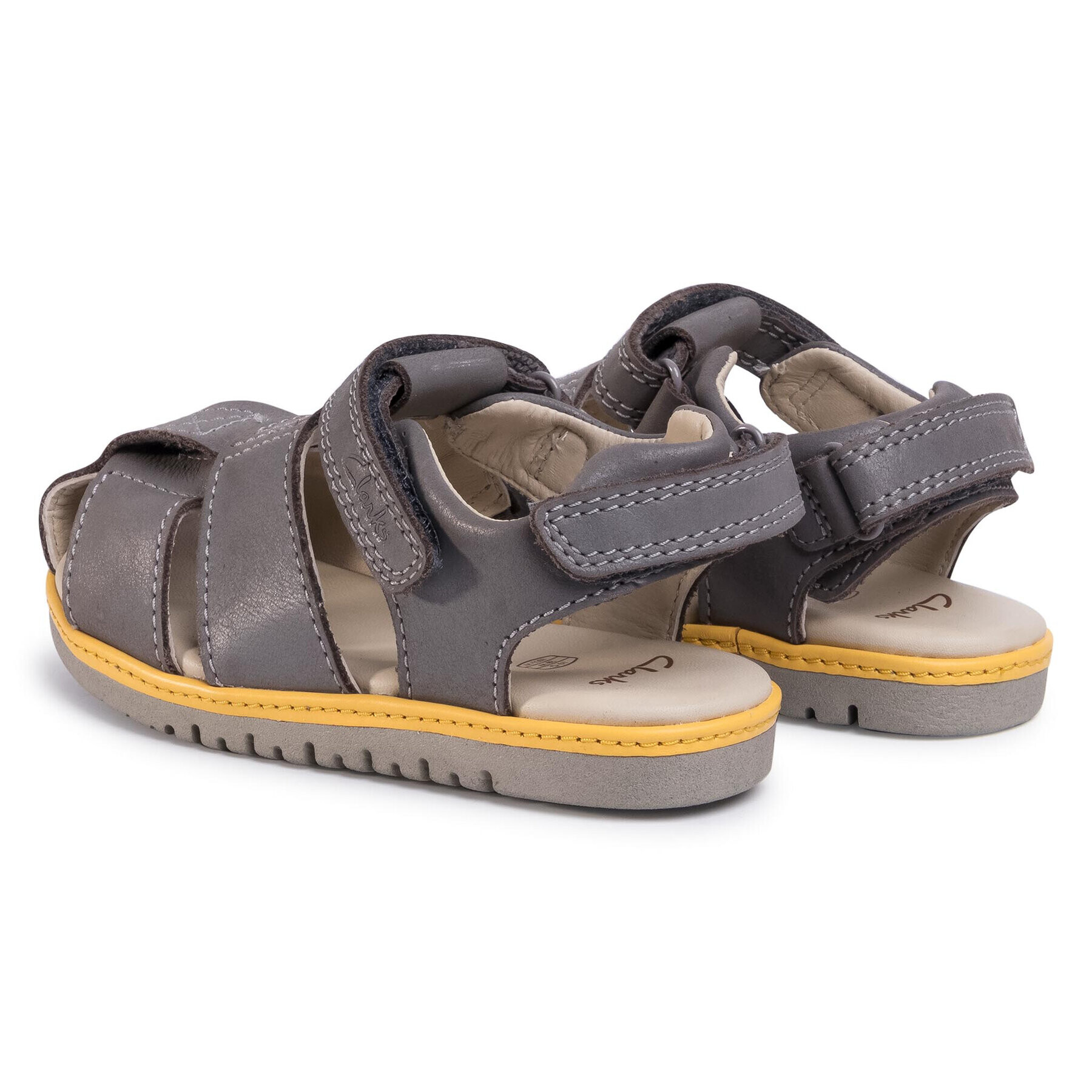 Clarks Sandali Frances Sun K 261506507 Siva - Pepit.si