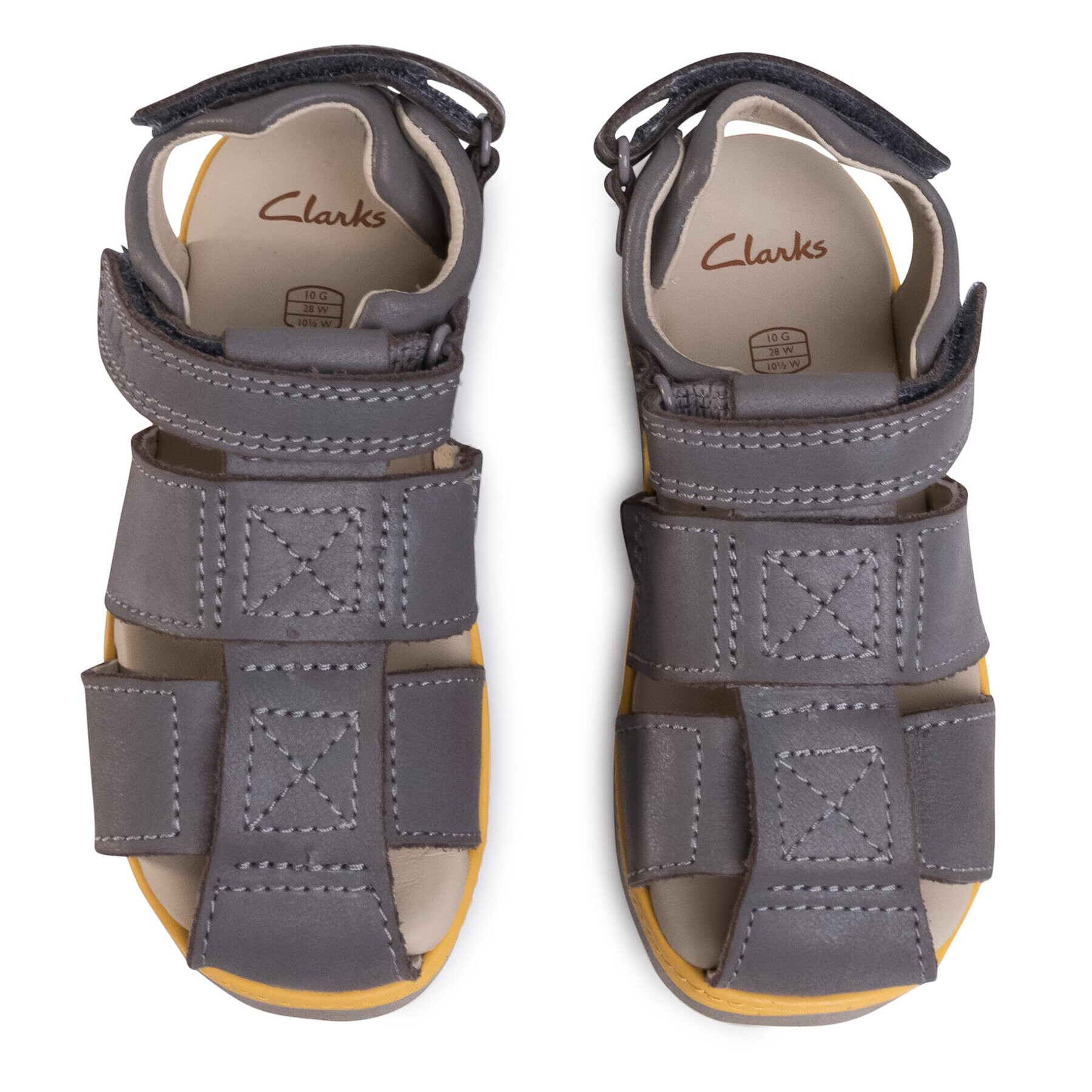 Clarks Sandali Frances Sun K 261506507 Siva - Pepit.si