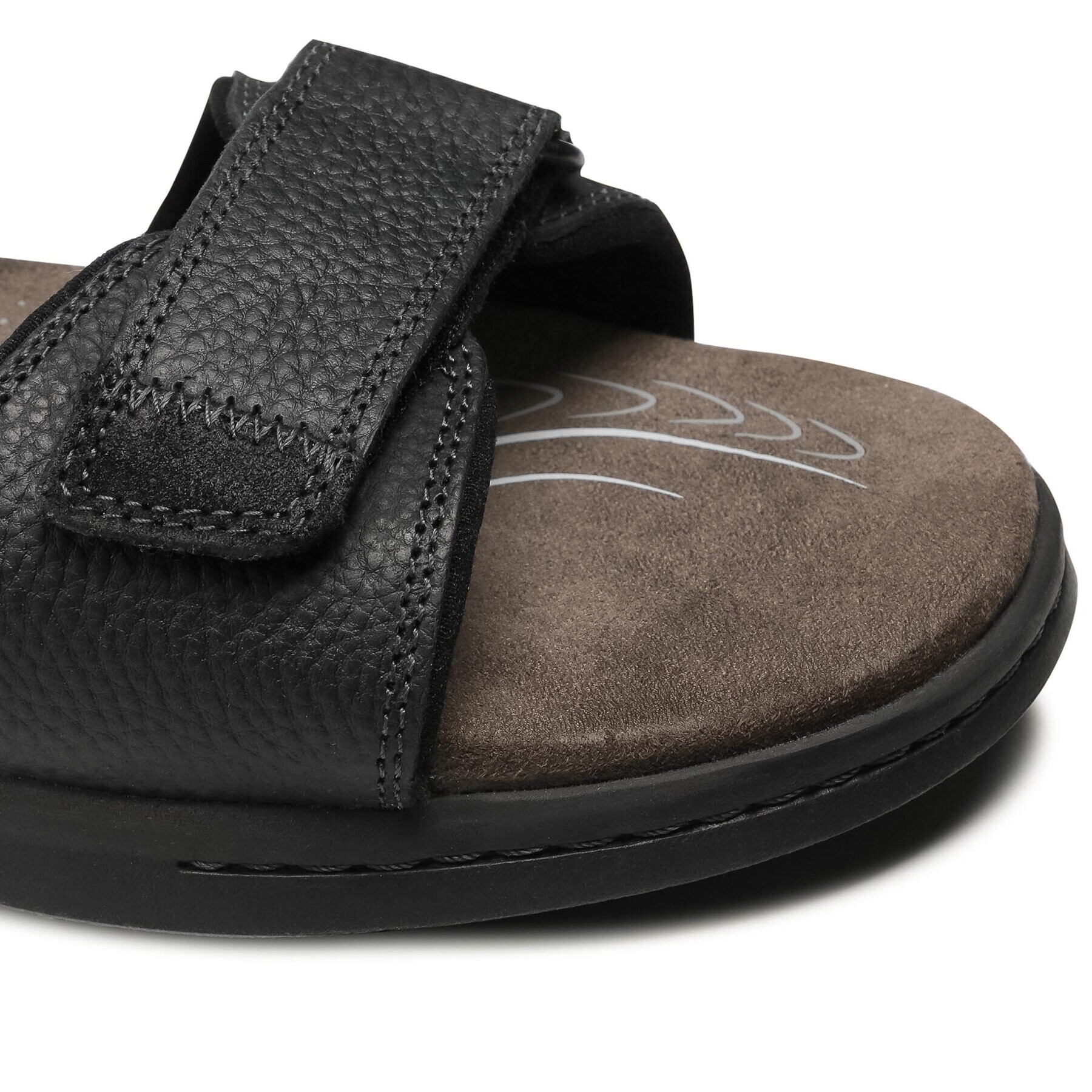 Clarks Sandali Hapsford Creek 261594787 Črna - Pepit.si