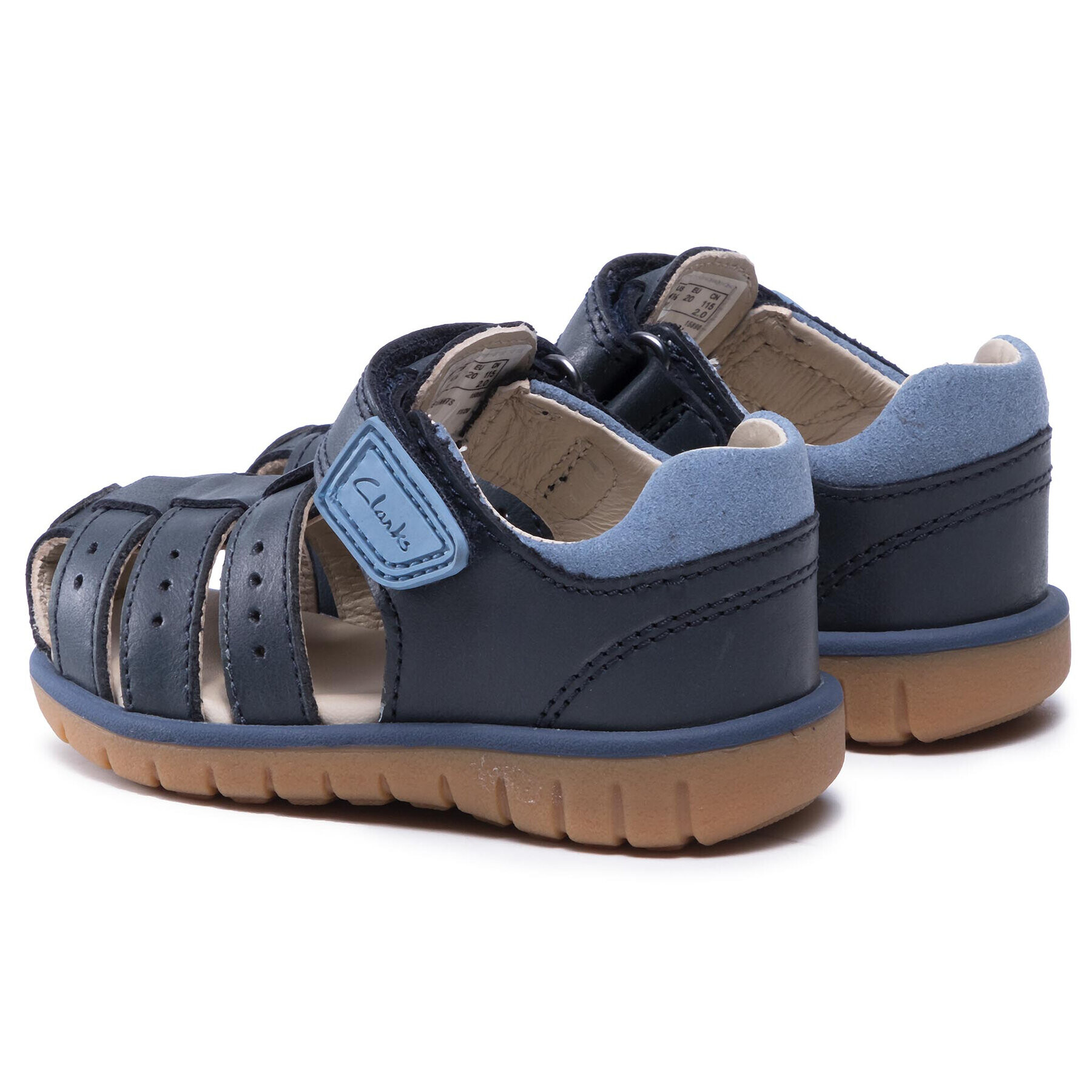 Clarks Sandali Roam Bay T 261580367 Mornarsko modra - Pepit.si