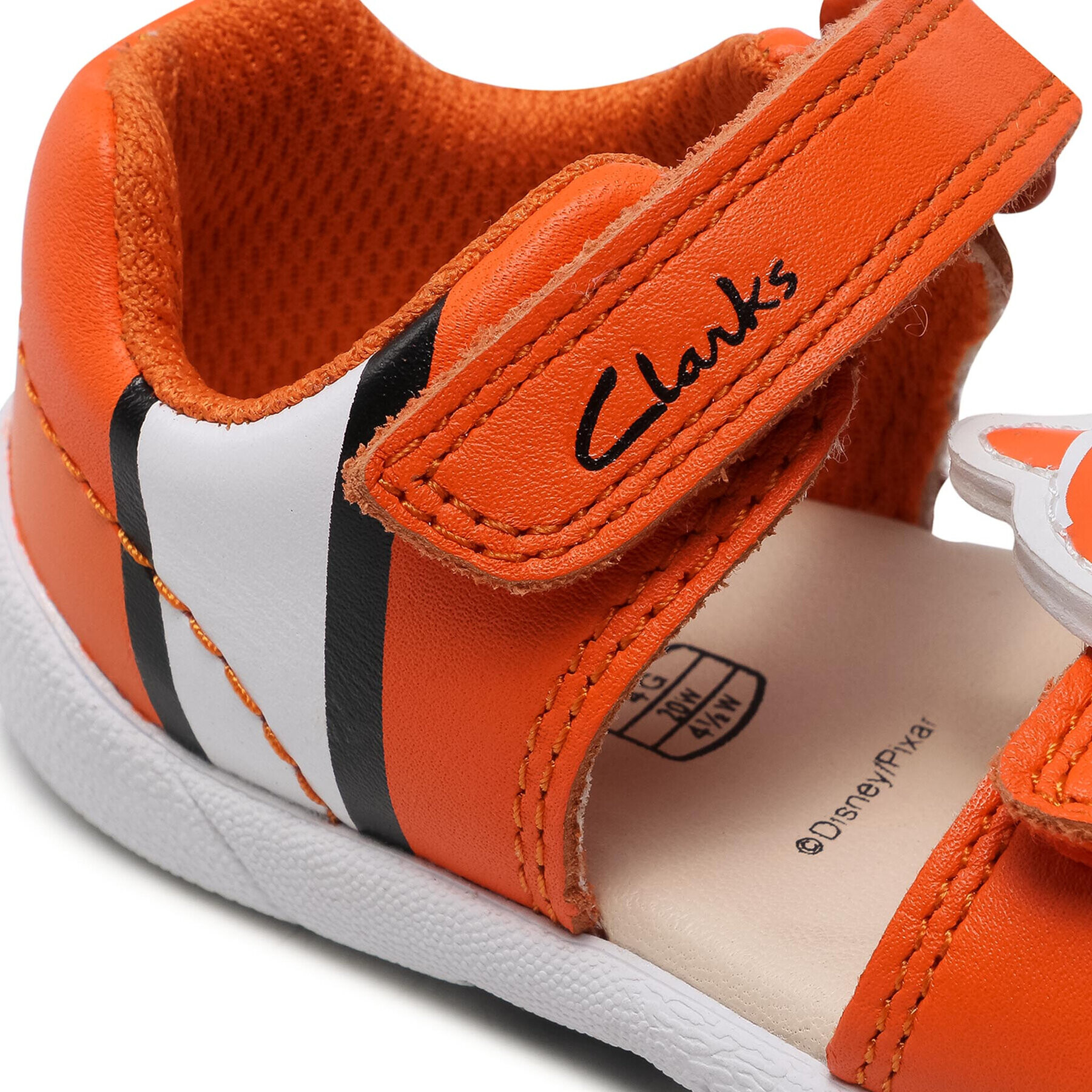 Clarks Sandali Zora Nemo T 261583957 Oranžna - Pepit.si