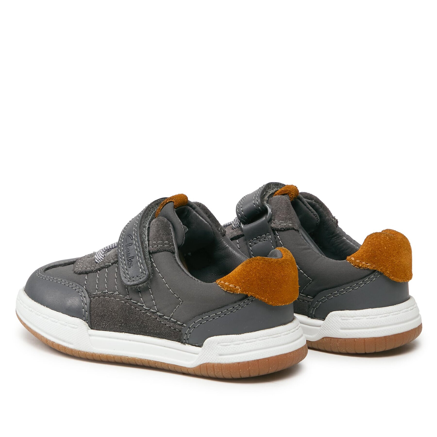 Clarks Superge Fawn Family 261751286 Siva - Pepit.si