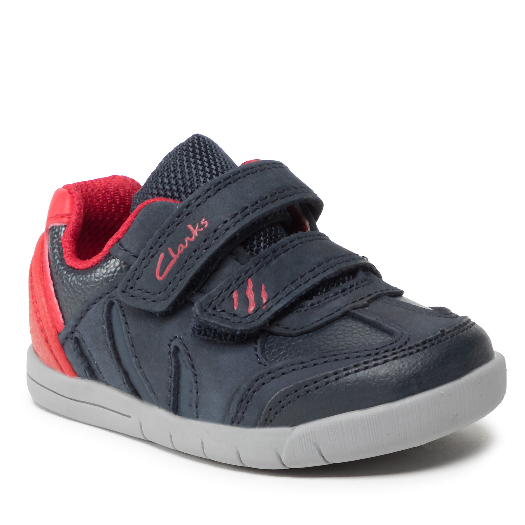 Clarks Superge Rex Play T 261614406 Mornarsko modra - Pepit.si