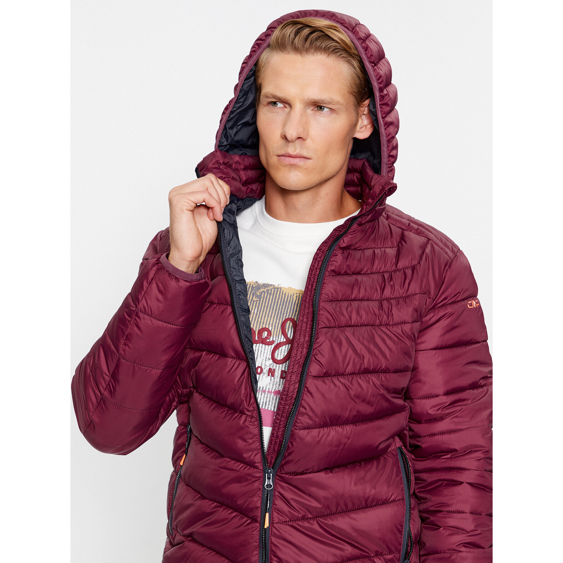 CMP Puhovka 33K1607 Bordo rdeča Regular Fit - Pepit.si