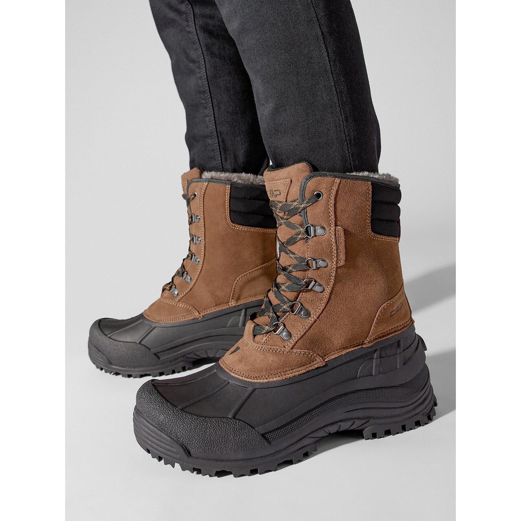 CMP Škornji za sneg Kinos Snow Boots Wp 3Q48867 Rjava - Pepit.si