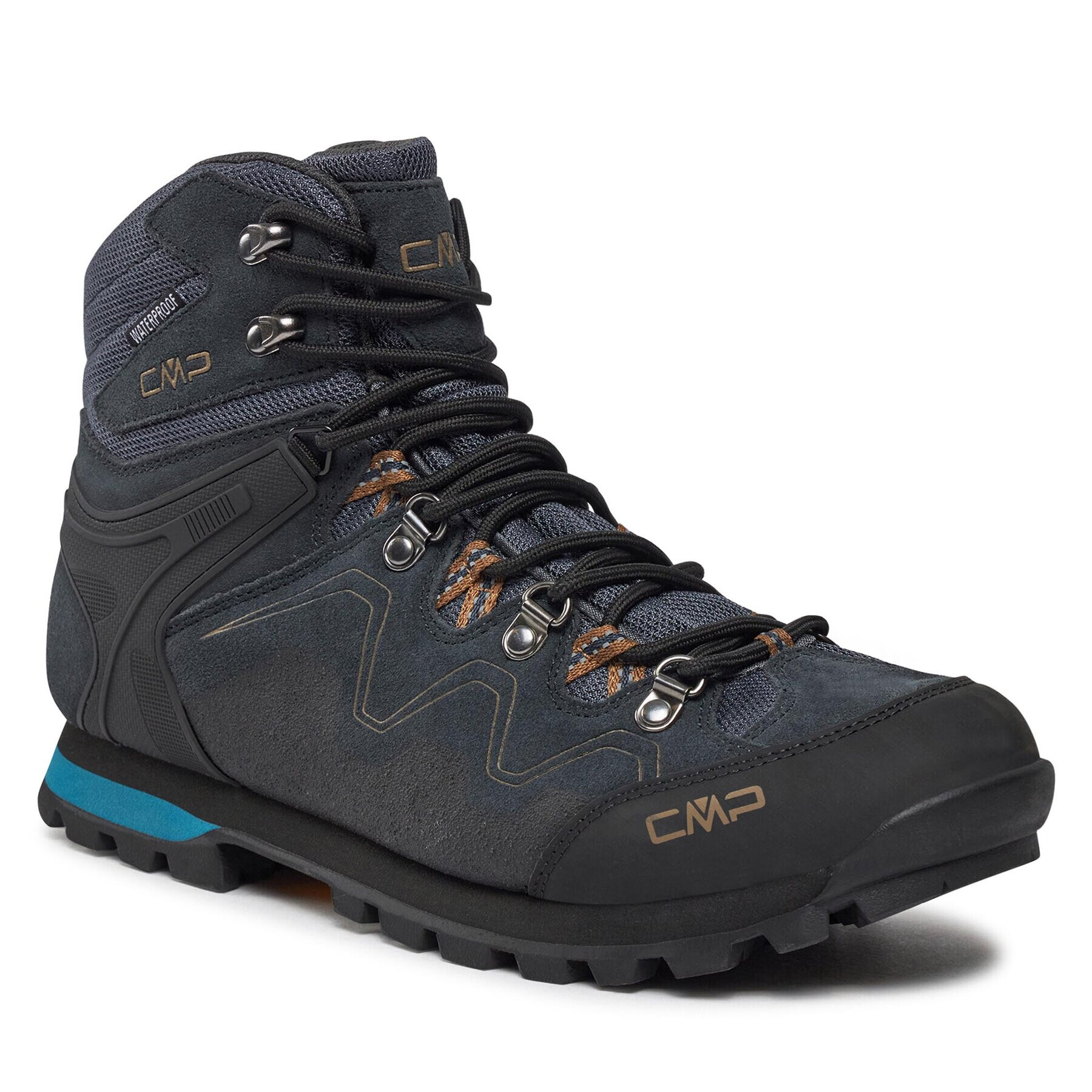 CMP Trekking čevlji Athunis Mid Trekking Shoe Wp 31Q4977 Siva - Pepit.si