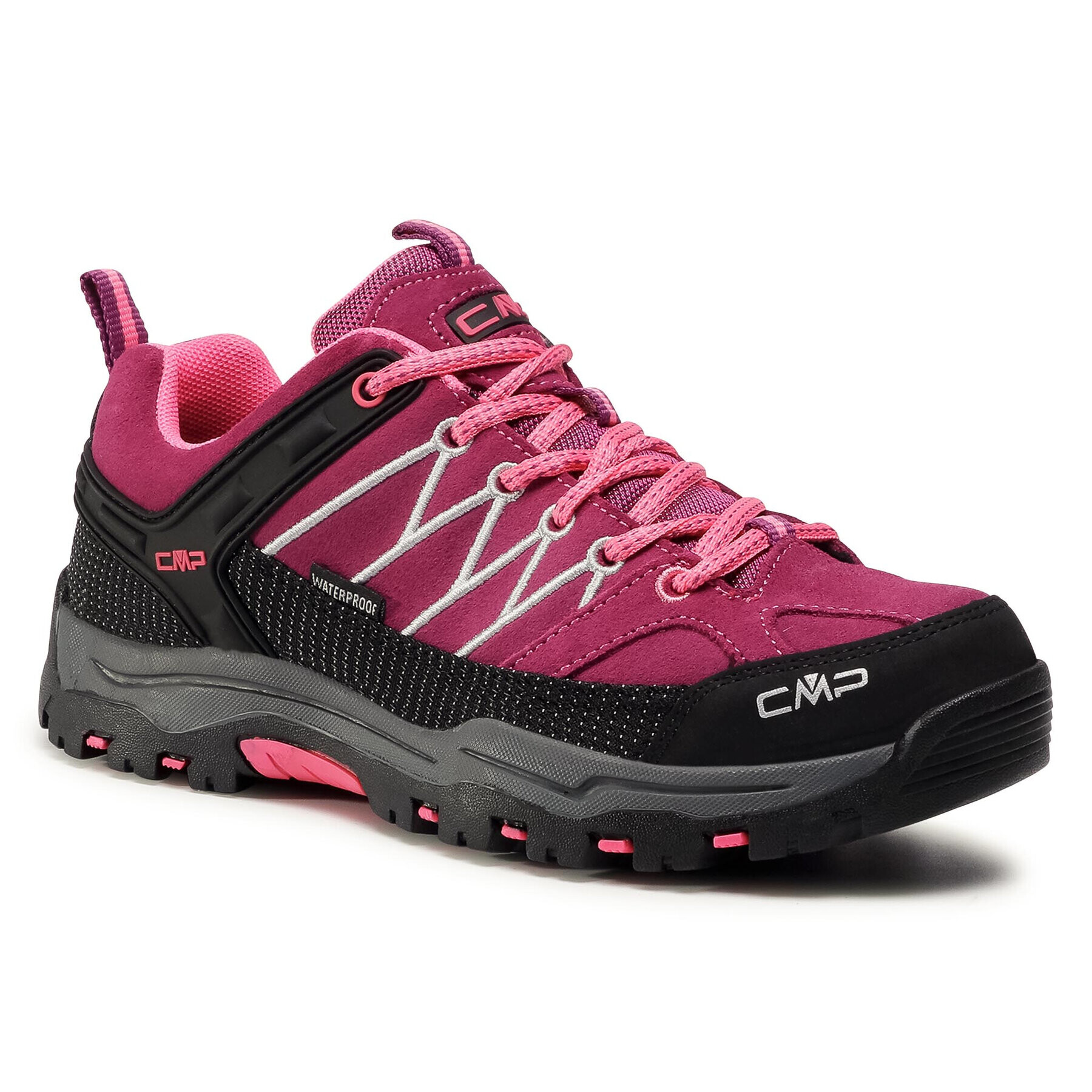 CMP Trekking čevlji Kids Rigel Low Trekking Shoes Wp 3Q13244J Roza - Pepit.si