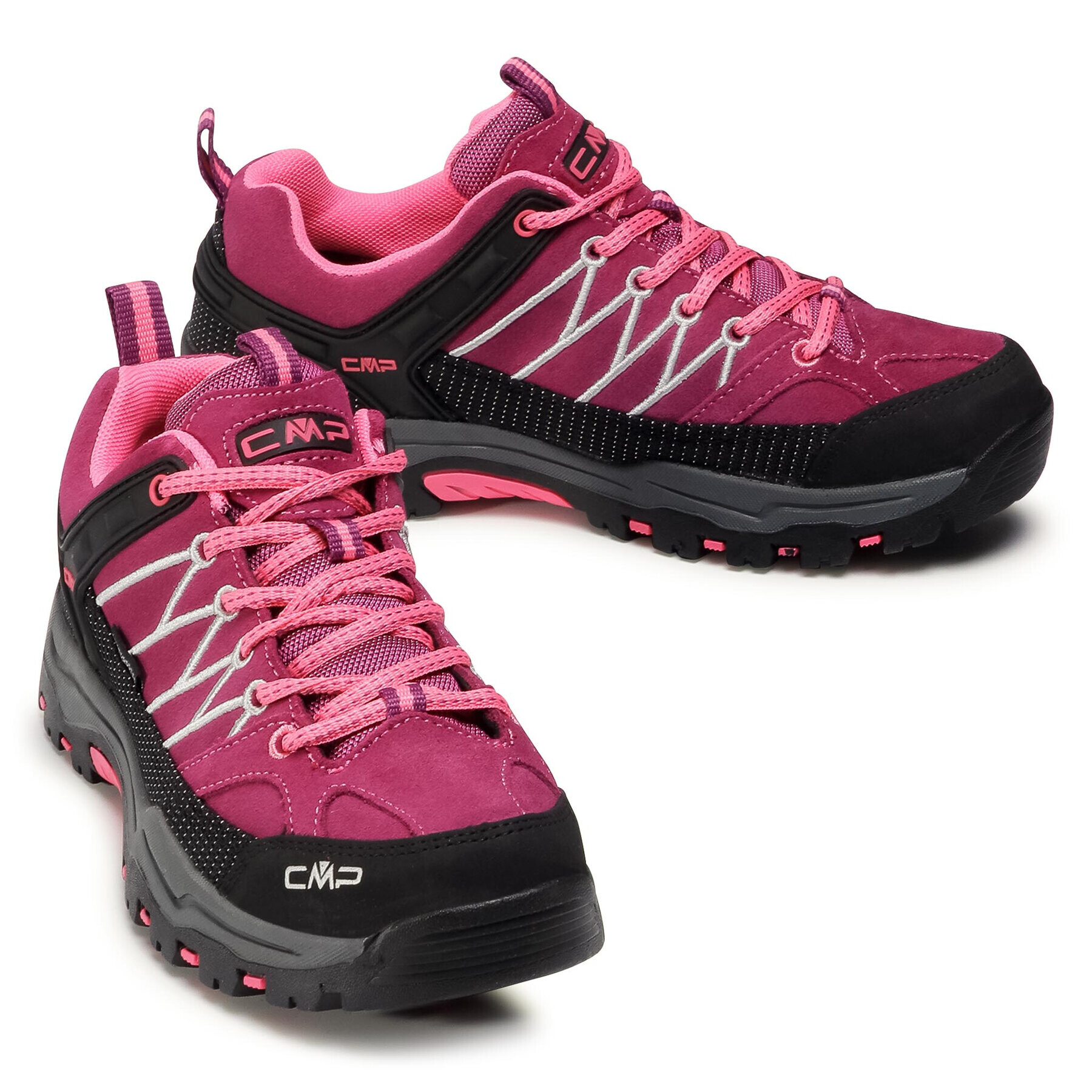 CMP Trekking čevlji Kids Rigel Low Trekking Shoes Wp 3Q13244J Roza - Pepit.si